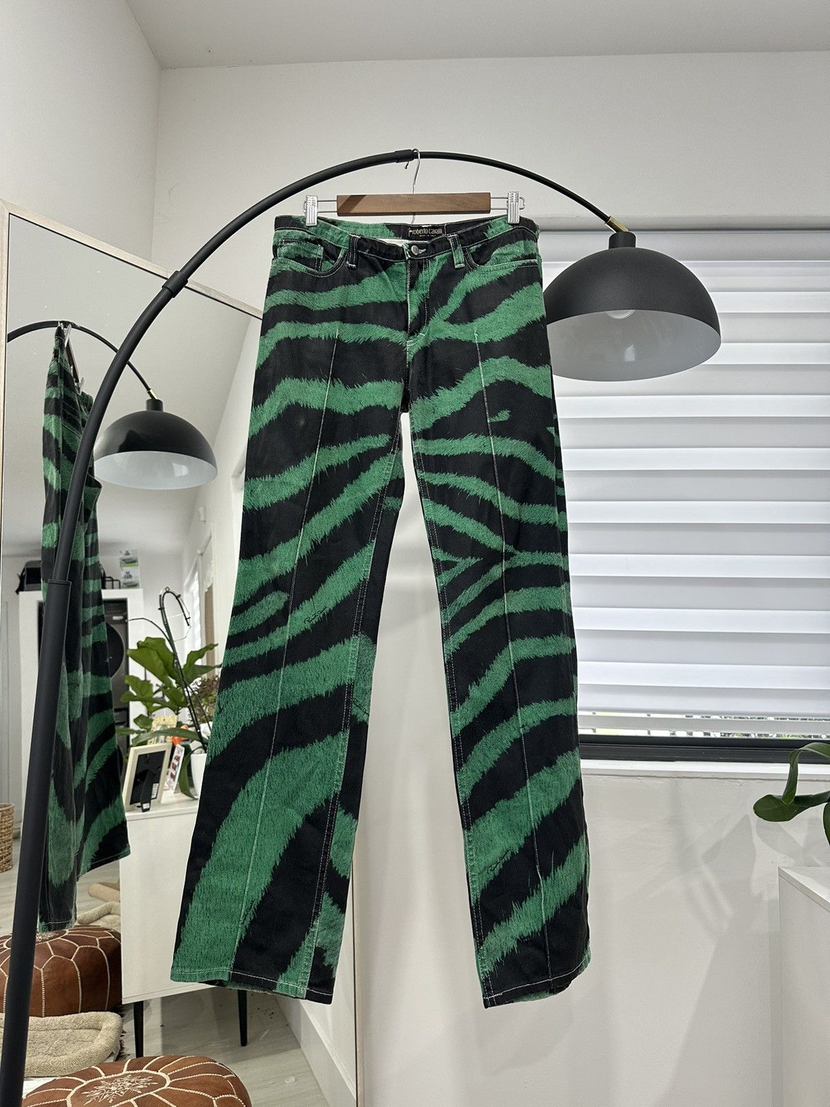 Roberto Cavalli Roberto Cavalli Runway Zebra Print Jeans Size 29" - 1 Thumbnail