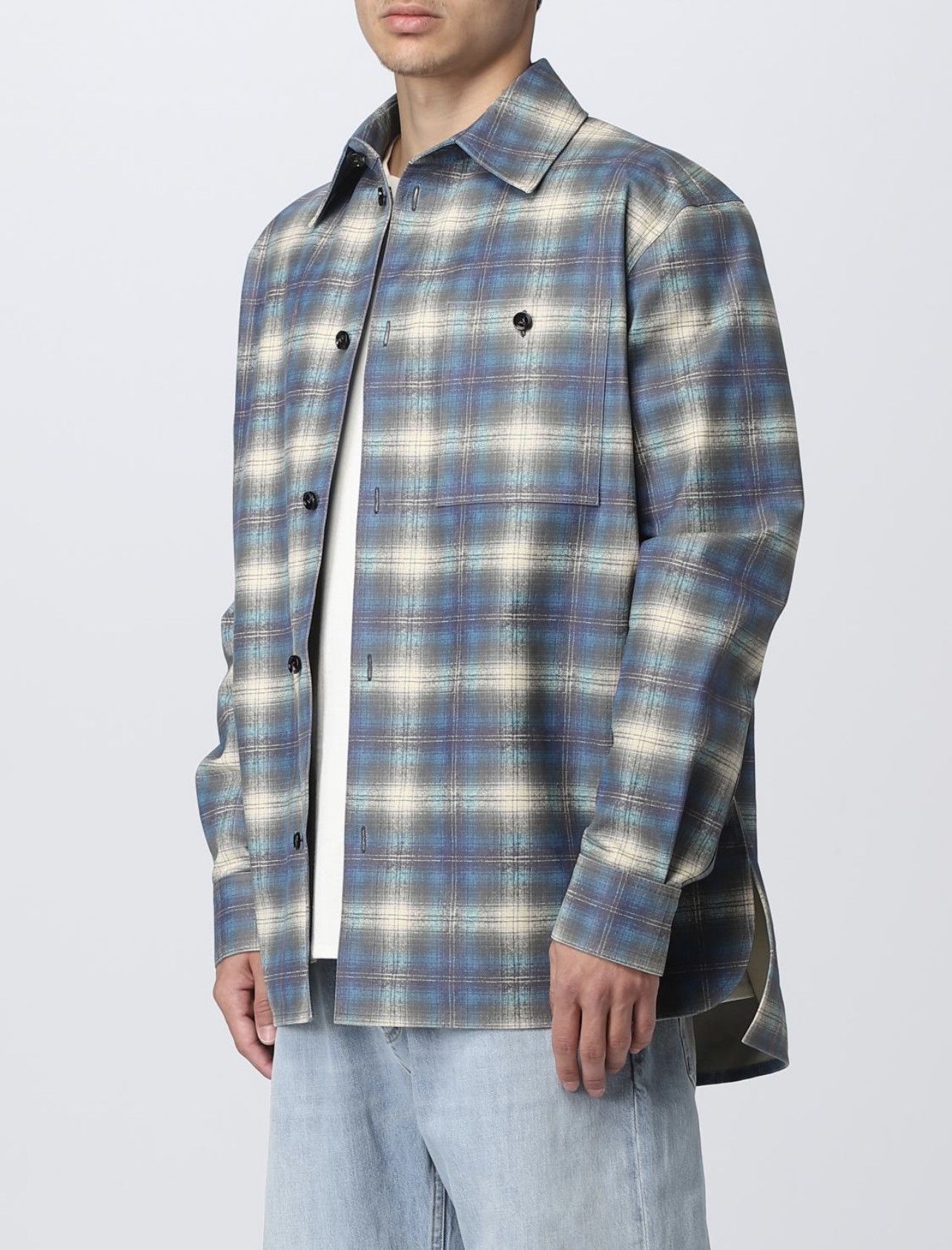 Bottega Veneta Bottega Veneta Leather Shirt size 50/us size 40 Size US M / EU 48-50 / 2 - 7 Thumbnail