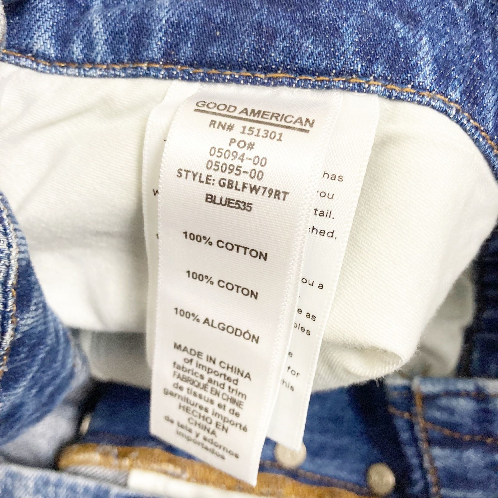 Good American Good American Good Boy High Rise Boyfriend Jeans Sz 20 Size 42" / US 20 - 8 Thumbnail
