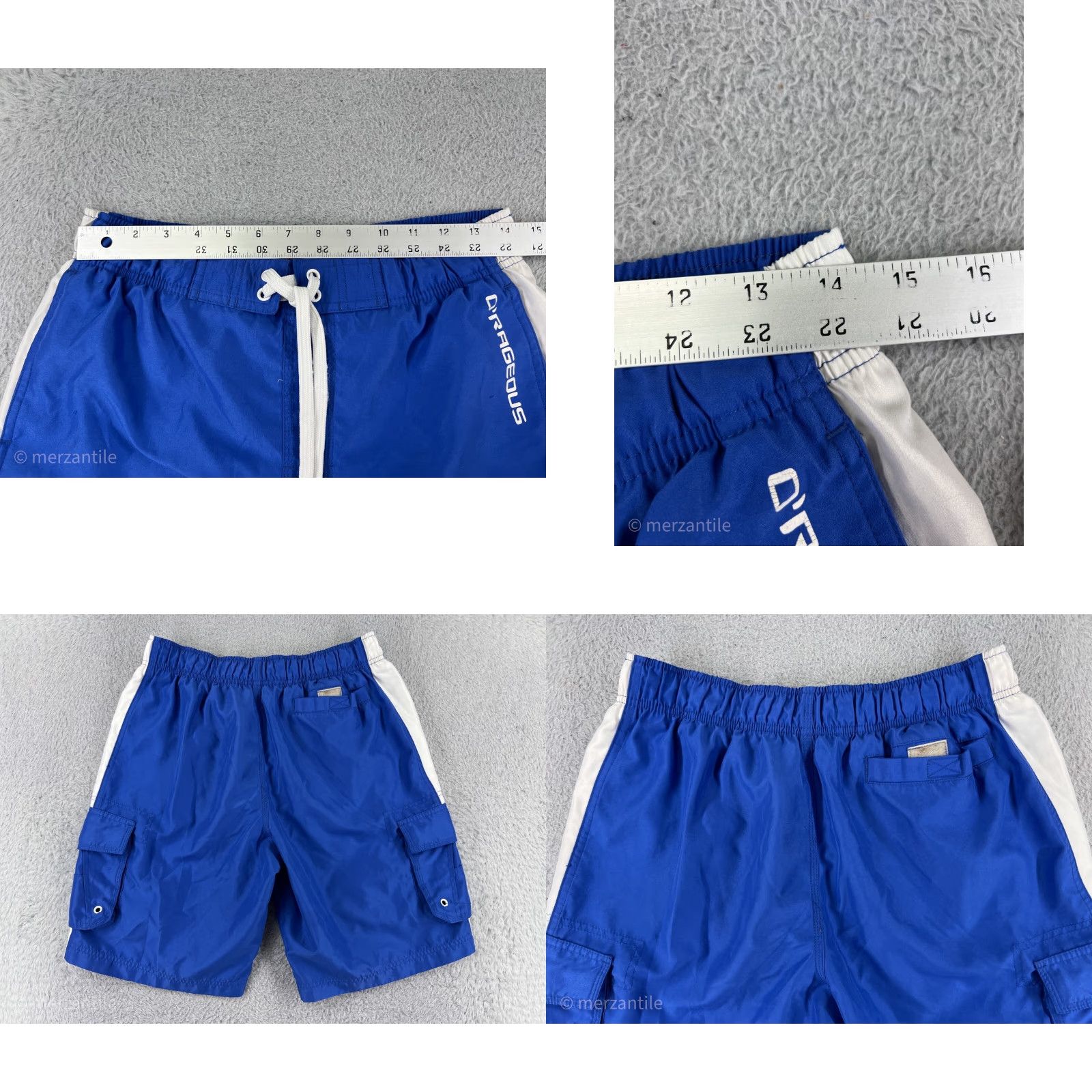 Vintage VINTAGE O'RAGEOUS Men Board Shorts Beach Hawaiian Outdoor Retro Surf Size US 31 - 9 Thumbnail