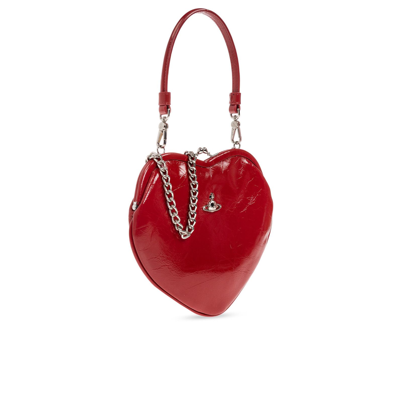 Vivienne Westwood VIVIENNE WESTWOOD Red Belle Heart Top Handle Bag New & Authe Size ONE SIZE - 3 Thumbnail