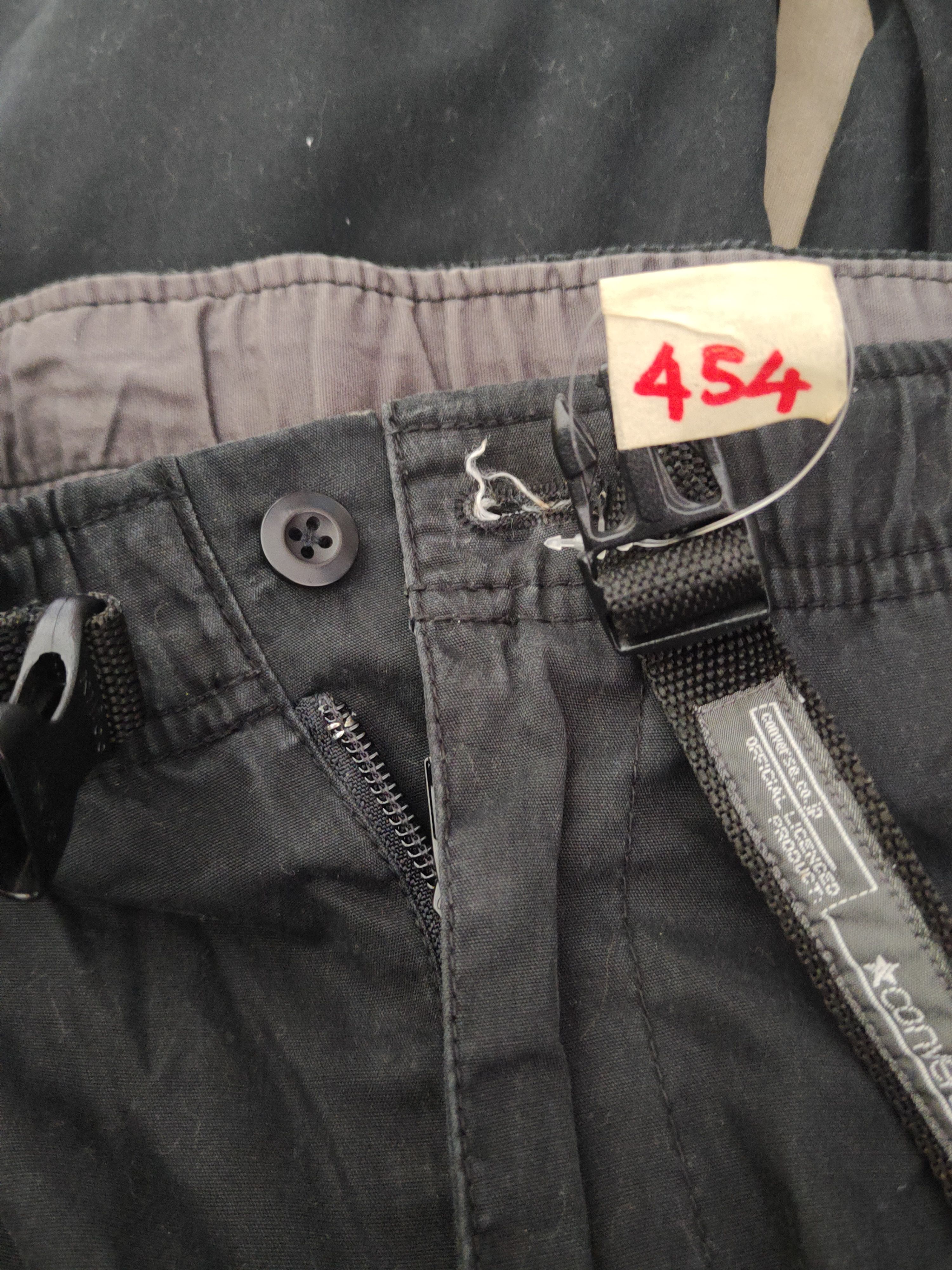 Converse DL Converse Black Multipocket Tactical Cargo Pants #454 Size US 31 - 17 Thumbnail