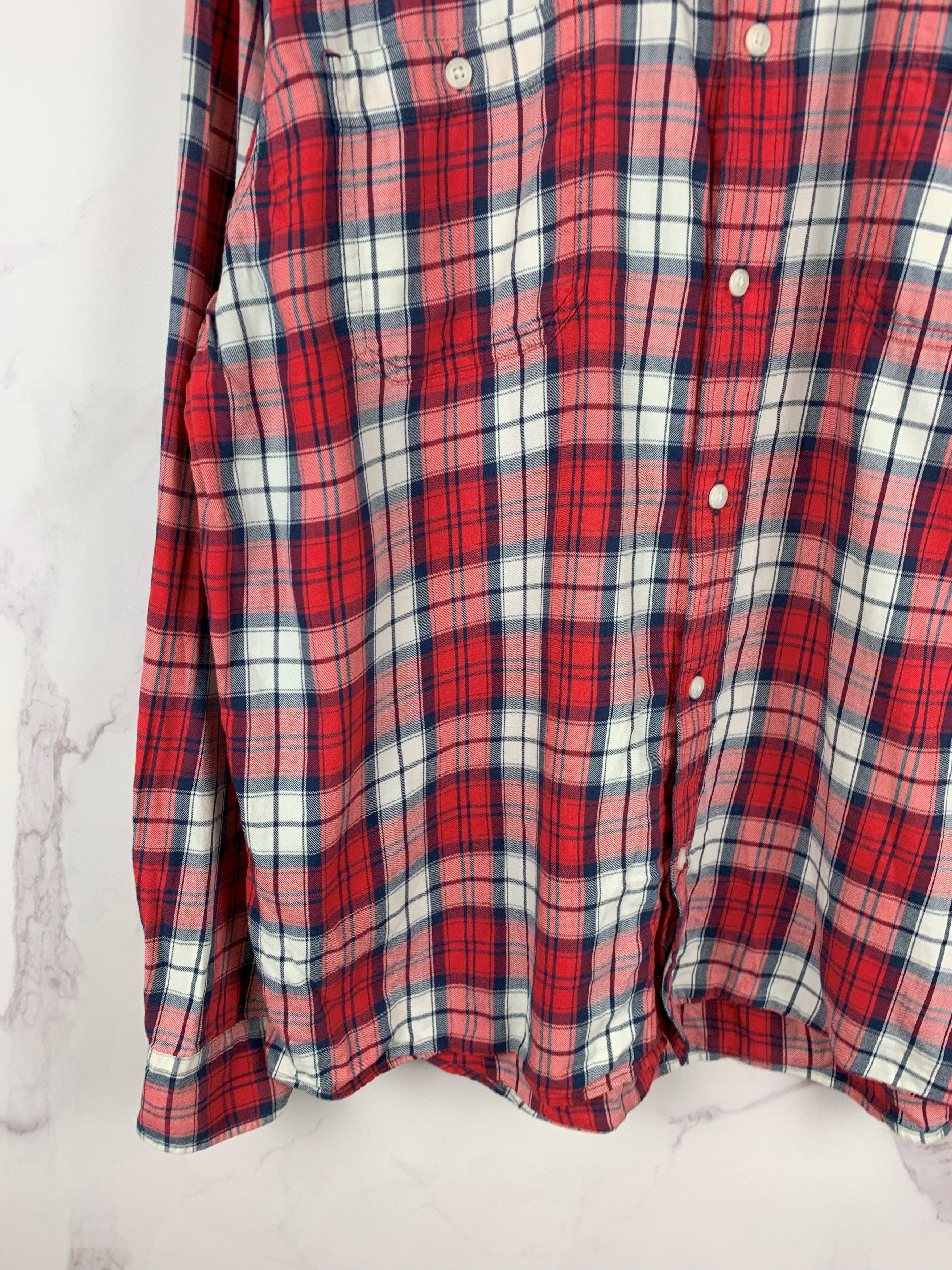 Edwin Edwin Streetwear Button Labour Shirt Checked Size XL Size US XL / EU 56 / 4 - 4 Thumbnail