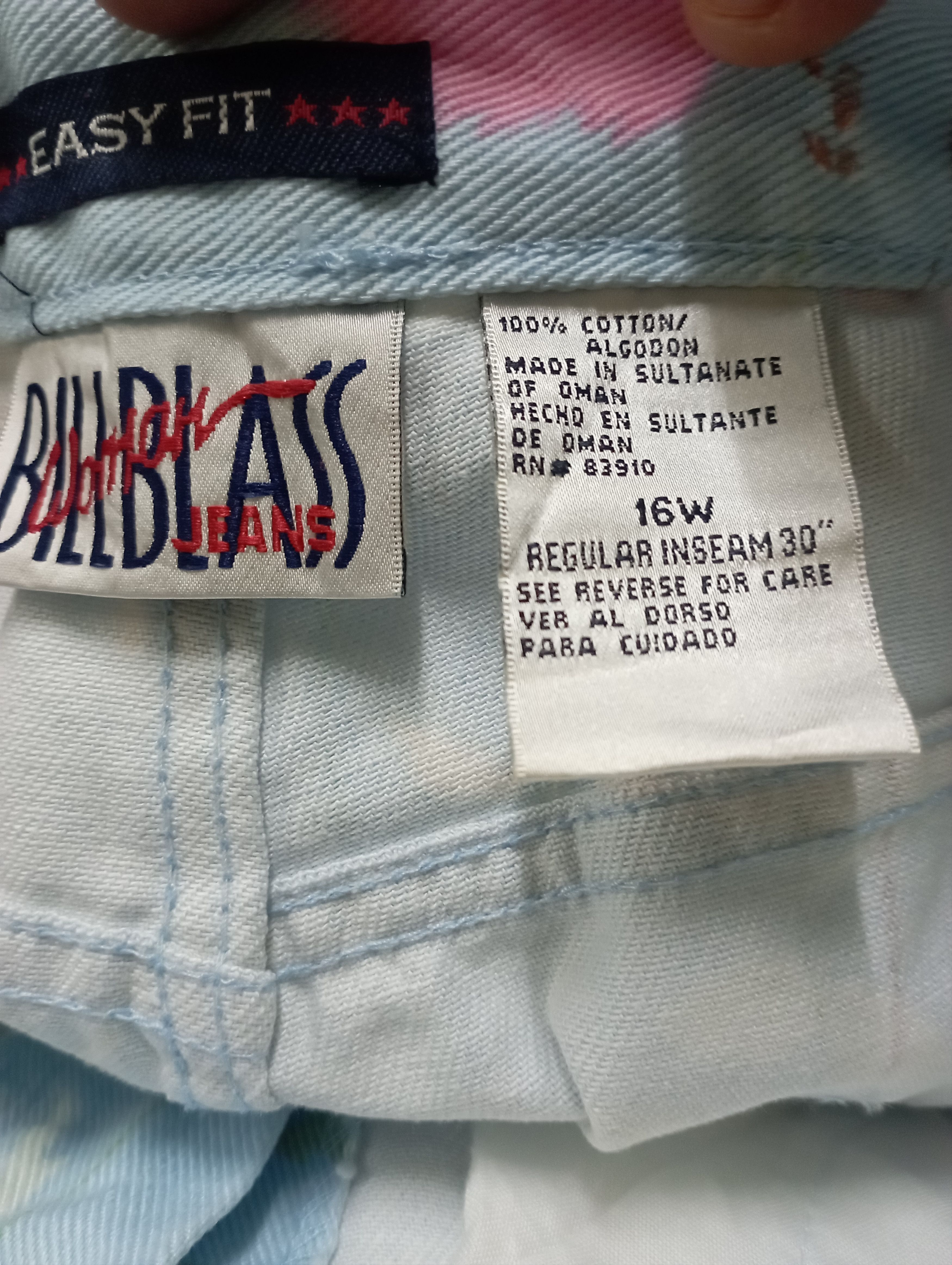 Visvim Vintage 90's Baggy Jeans Bill Blass Jeans Size US 35 - 17 Thumbnail