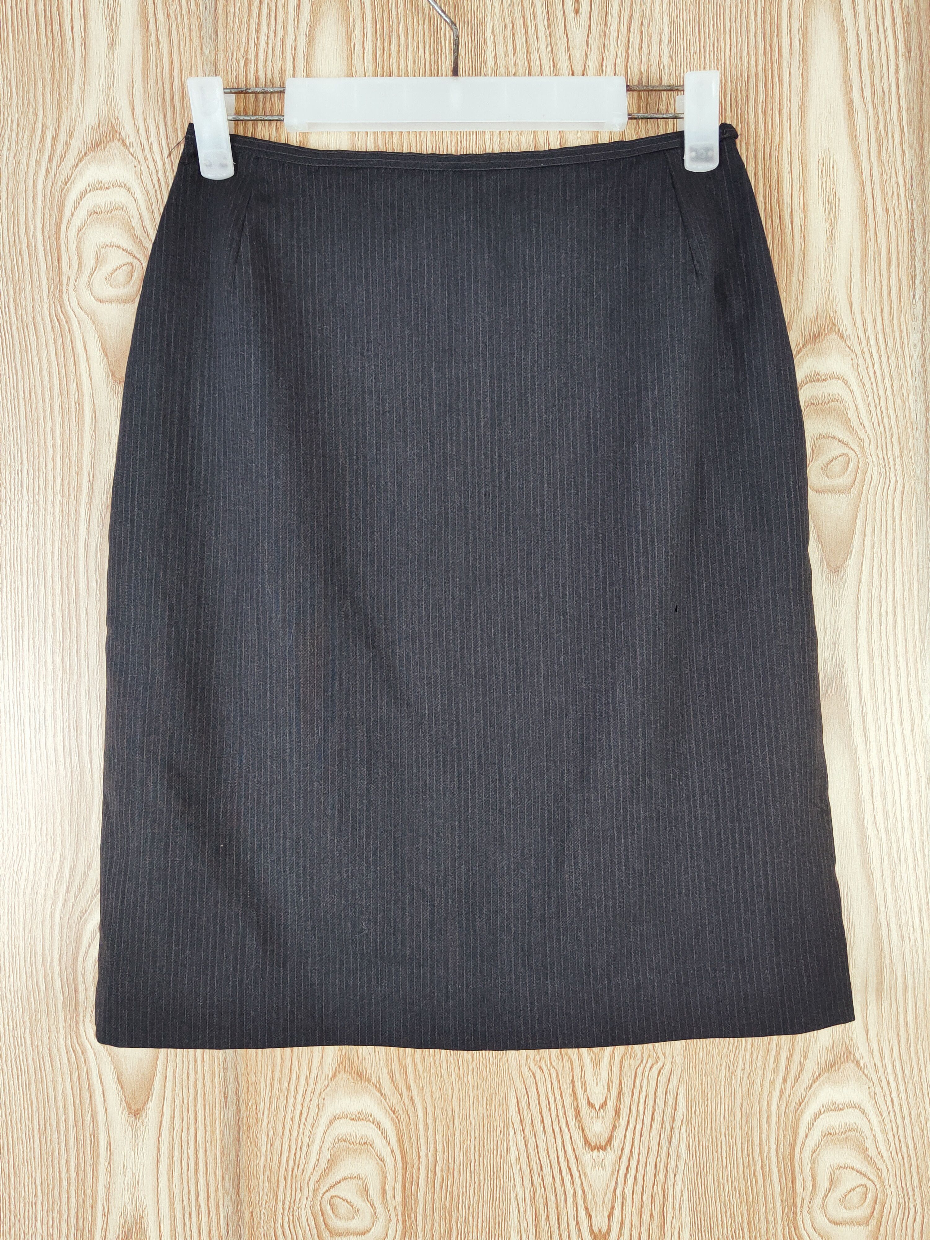 Jean Paul Gaultier DL Jean Paul Gaultier classique stripe Black Skirts #W862 Size 25" / US 0 / IT 36 - 1 Thumbnail