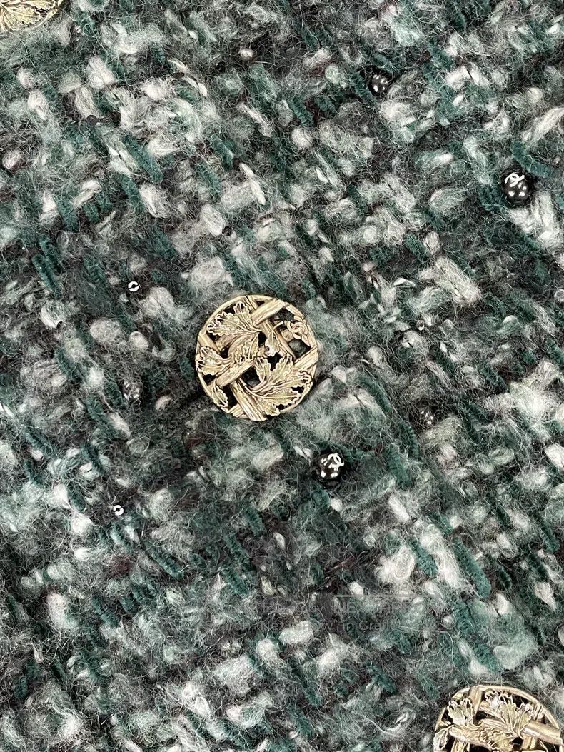 Chanel Chanel Forest Series Dark Green Jacket Size XS / US 0-2 / IT 36-38 - 3 Thumbnail