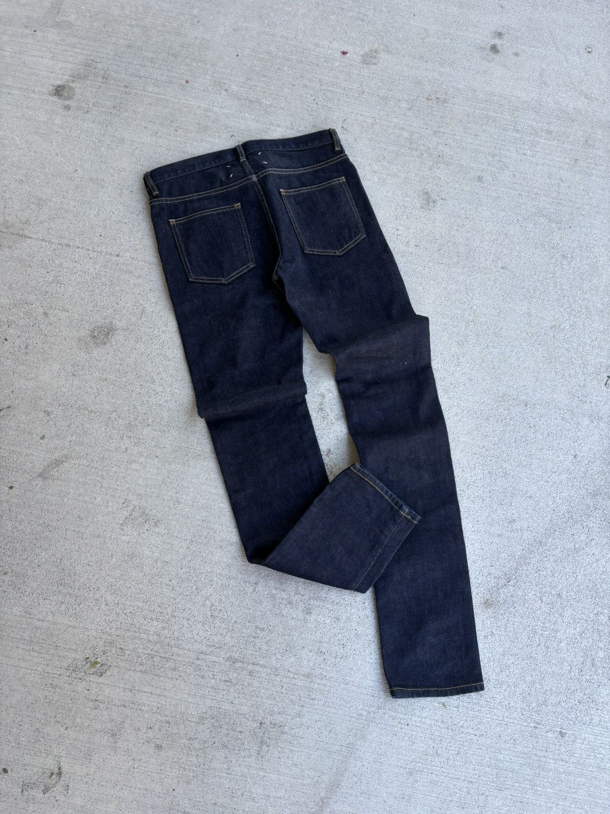 Maison Margiela Maison Margiela Raw Denim Size US 29 - 2 Thumbnail