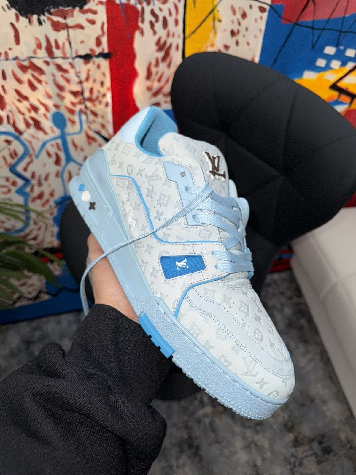 Louis Vuitton Tyler the creator x Louis Vuitton monogram sneakers Size US 10 / EU 43 - 1 Thumbnail