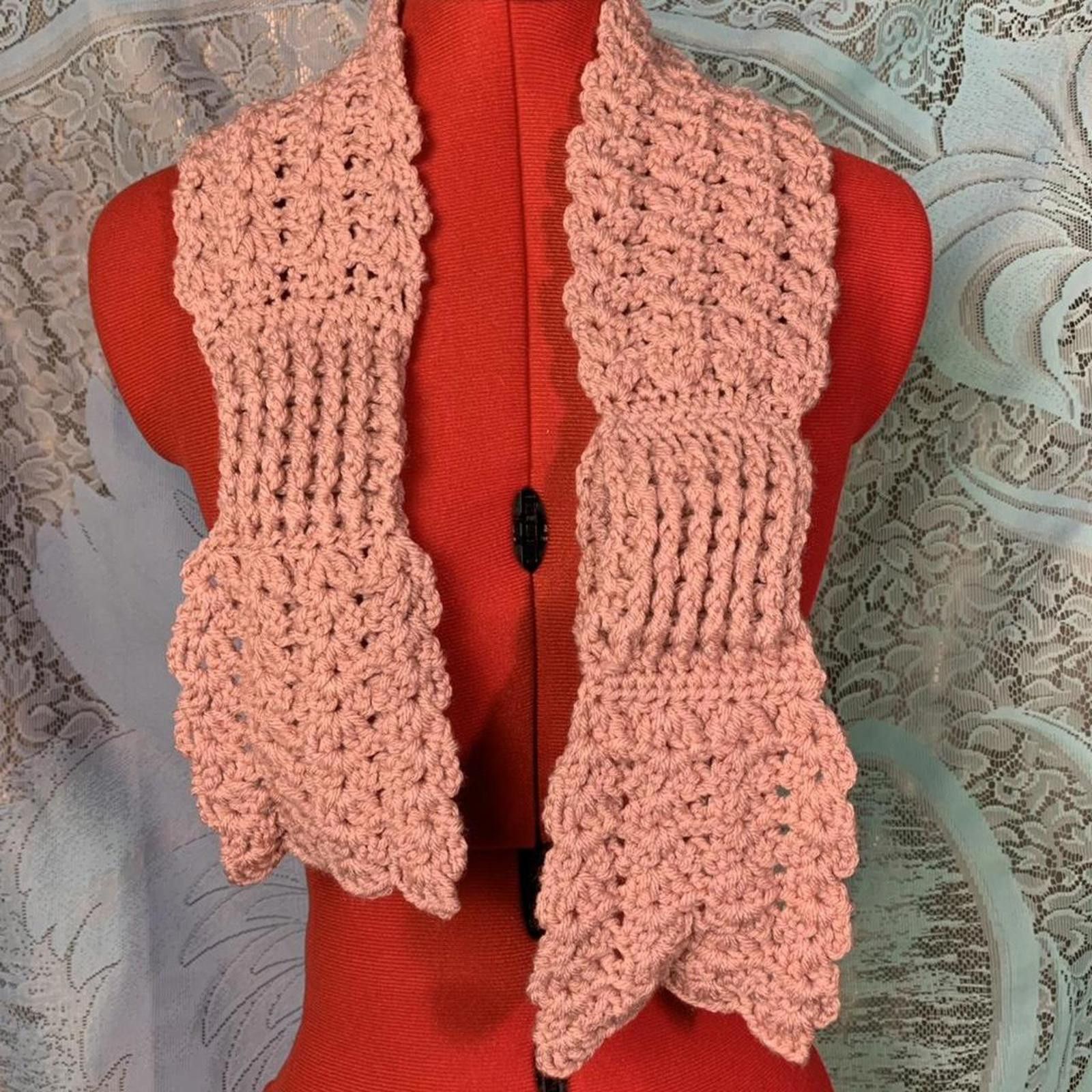 Other Crochet Lolita core fairy coquette pull through scarf! Size ONE SIZE - 5 Thumbnail