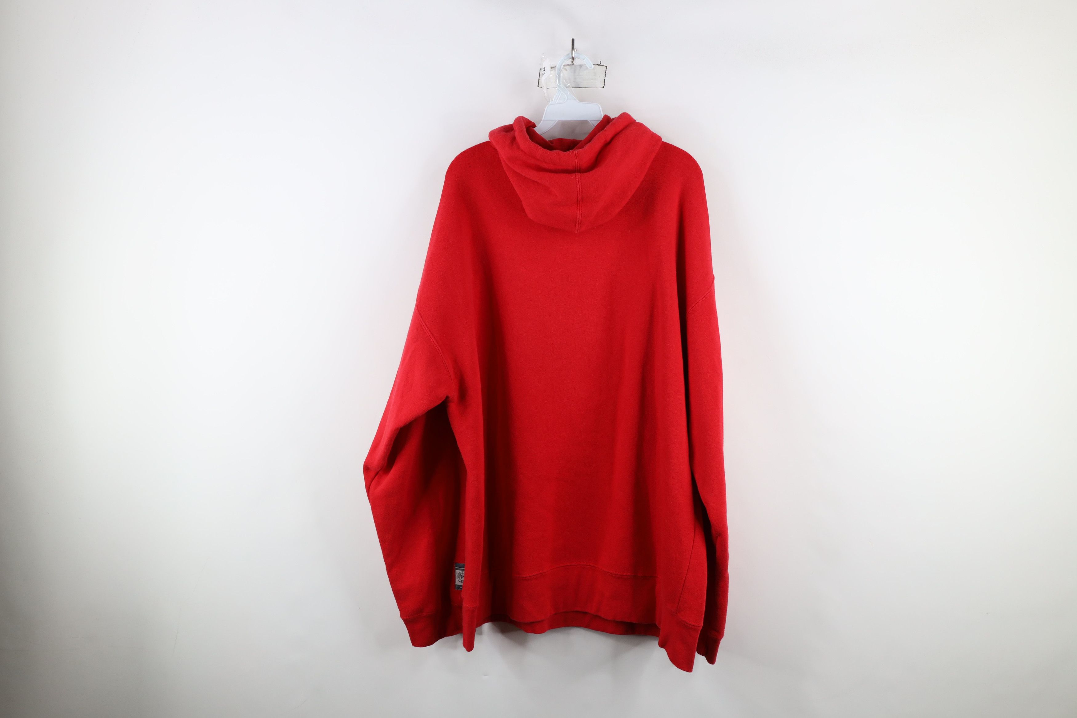 Vintage Vintage 90s Fit Ohio State University Hoodie Sweatshirt Red Size US XL / EU 56 / 4 - 11 Thumbnail