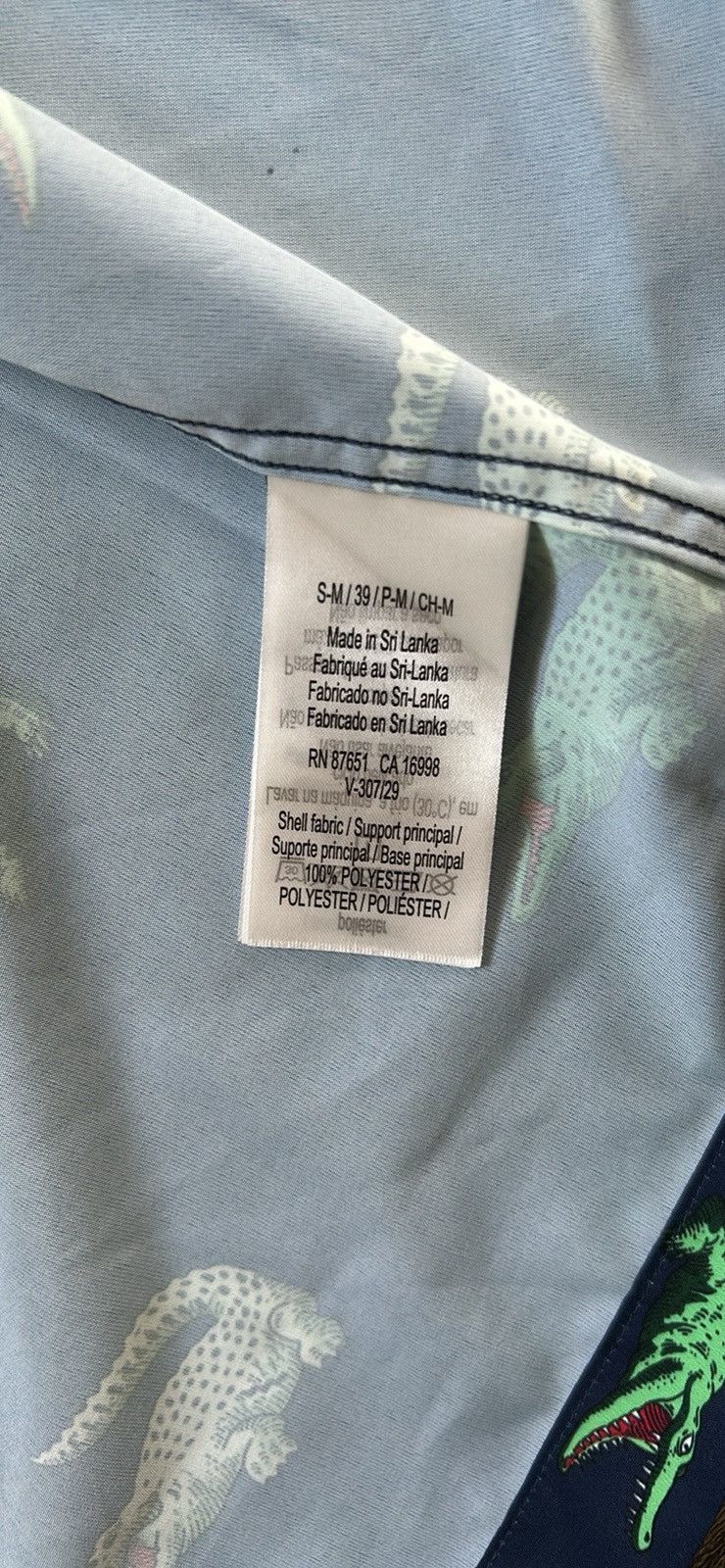 Lacoste Lacoste Button Up Shirt Size US M / EU 48-50 / 2 - 4 Thumbnail