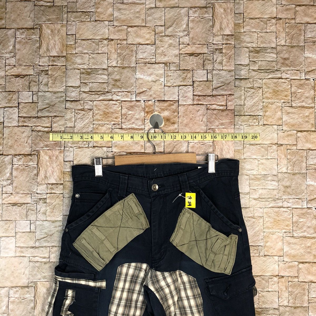 Japanese Brand DL Japanese Custom D.Blue Cargo Multipocket Pants #A354 Size US 31 - 4 Thumbnail