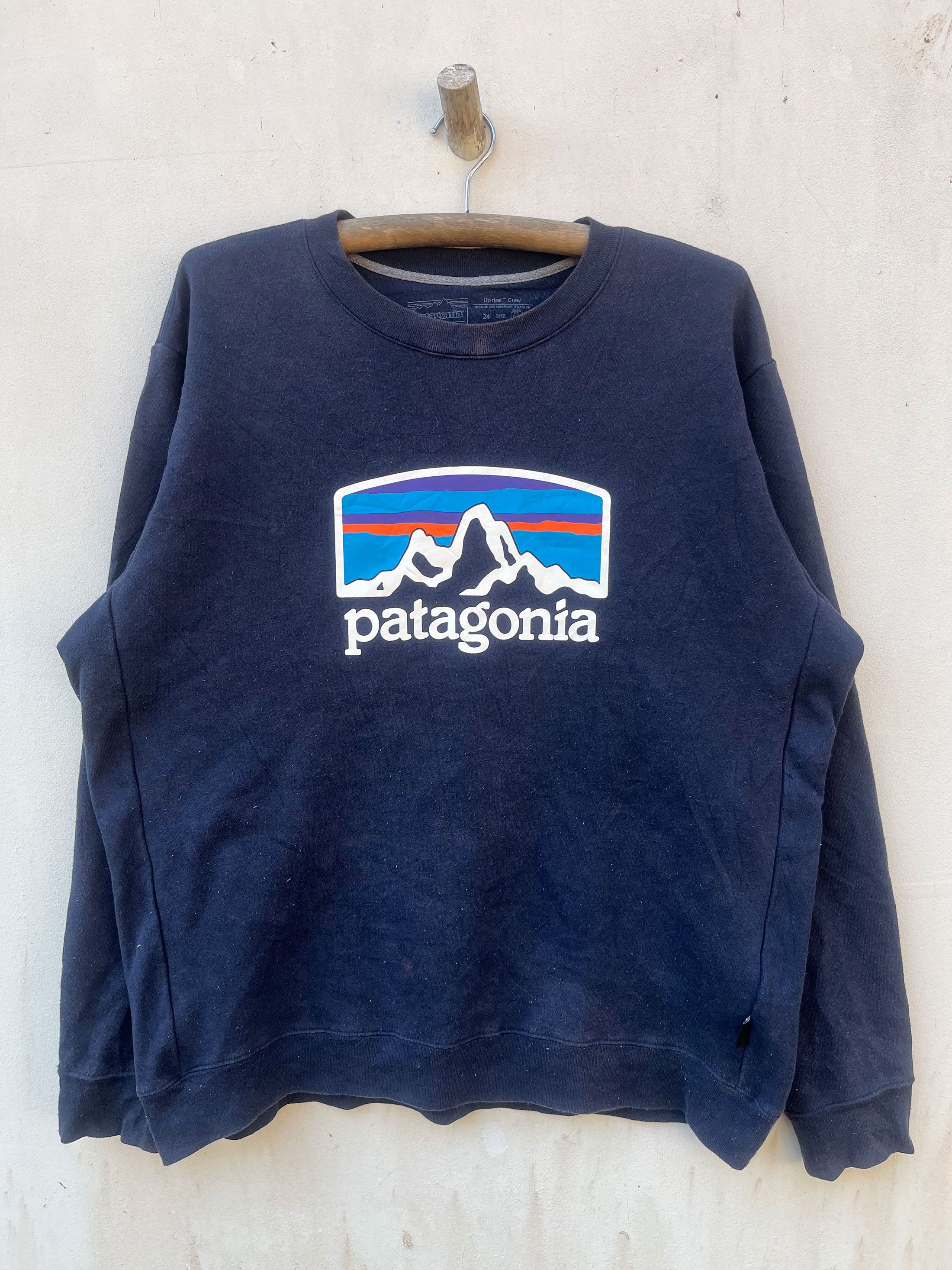 Patagonia Patagonia Pull Over Sweater Up Risal Crew P-6 Size US XL / EU 56 / 4 - 1 Thumbnail