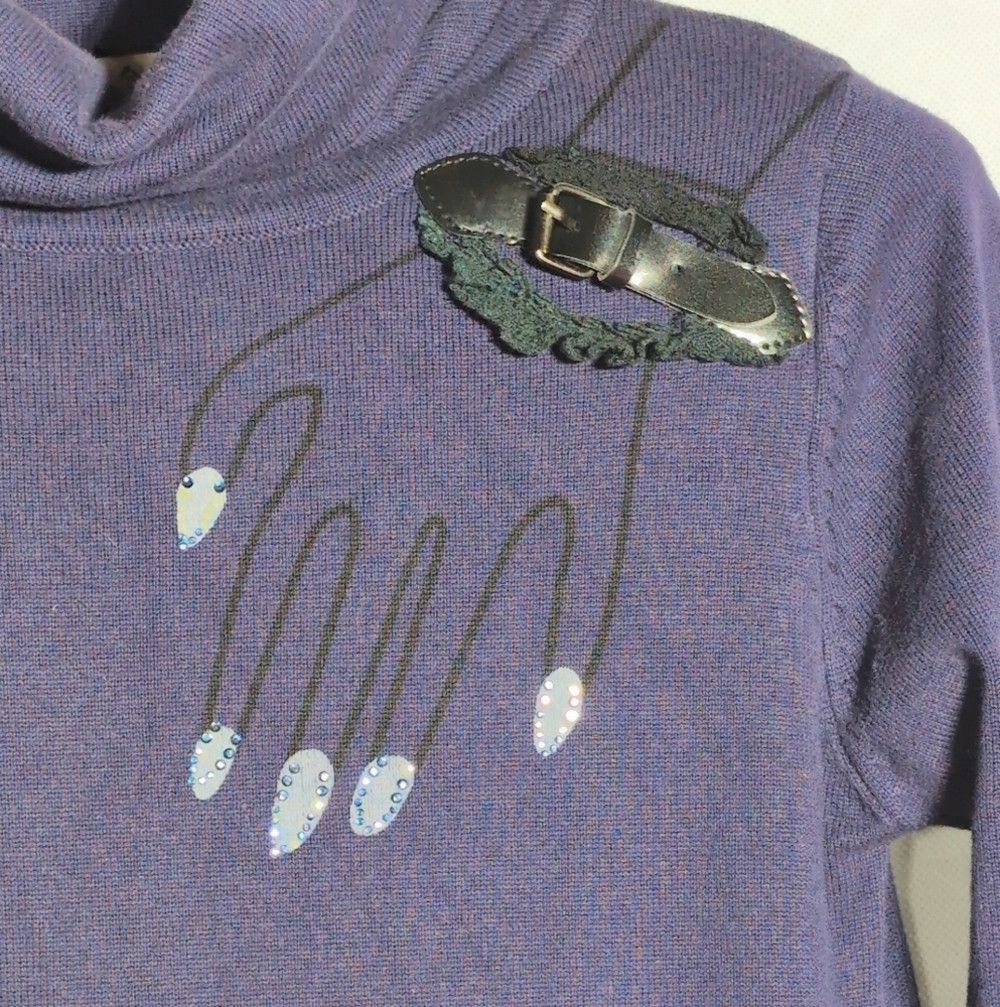Other Matsumoto Kaneko Sz S Silhouette Nails And Buckles Purple W Size S / US 4 / IT 40 - 4 Thumbnail