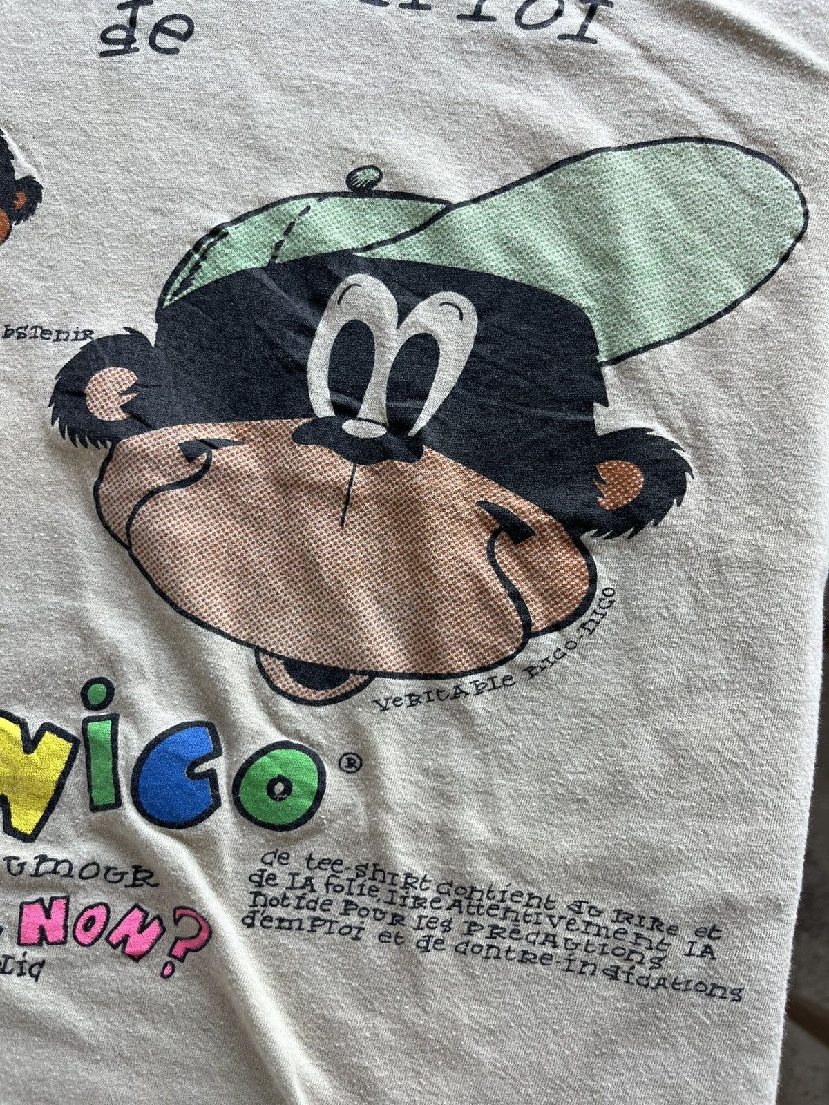 Vintage Vintage Nico-Nico Character made in humour Fashion Art 90’s Size US L / EU 52-54 / 3 - 6 Thumbnail