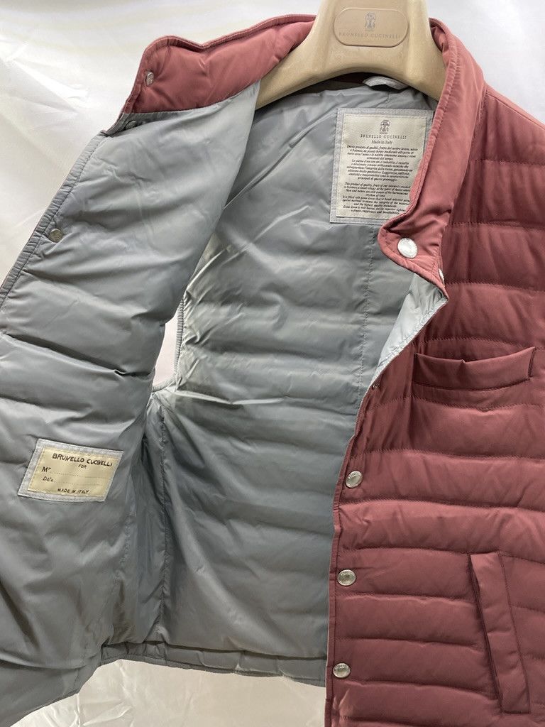 Brunello Cucinelli BRUNELLO CUCINELLI Nylon Down Quilted Vest Size US M / EU 48-50 / 2 - 10 Thumbnail
