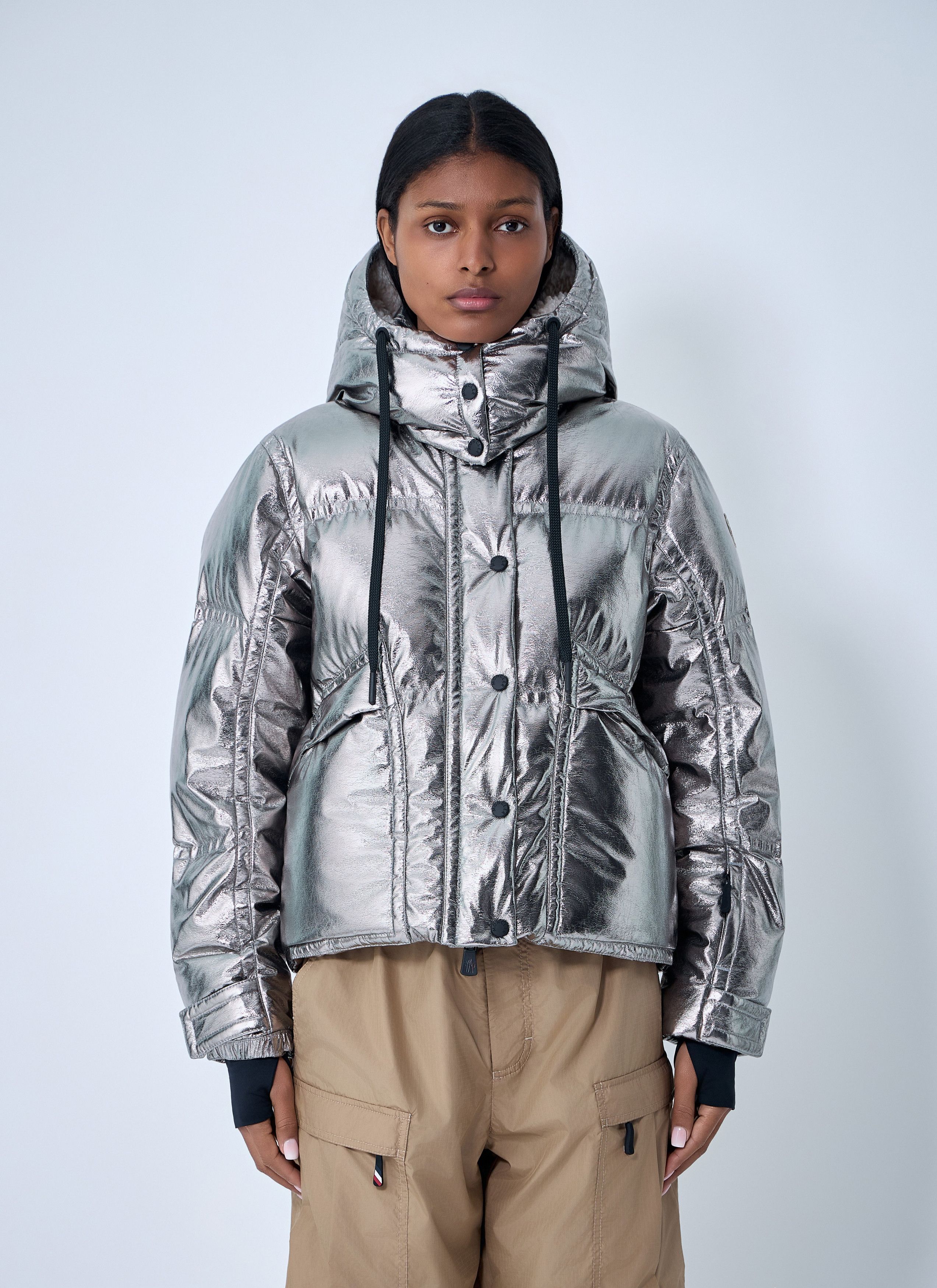 Moncler Grenoble Celaque Short Down Jacket Size L / US 10 / IT 46 - 1 Thumbnail