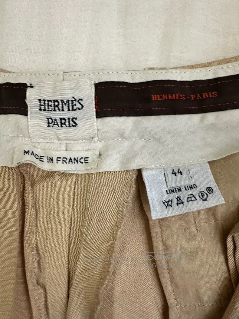 Hermes Hermes Margiela Era Loose Fit Long Pants, Brown Size 28" / US 6 / IT 42 - 3 Thumbnail