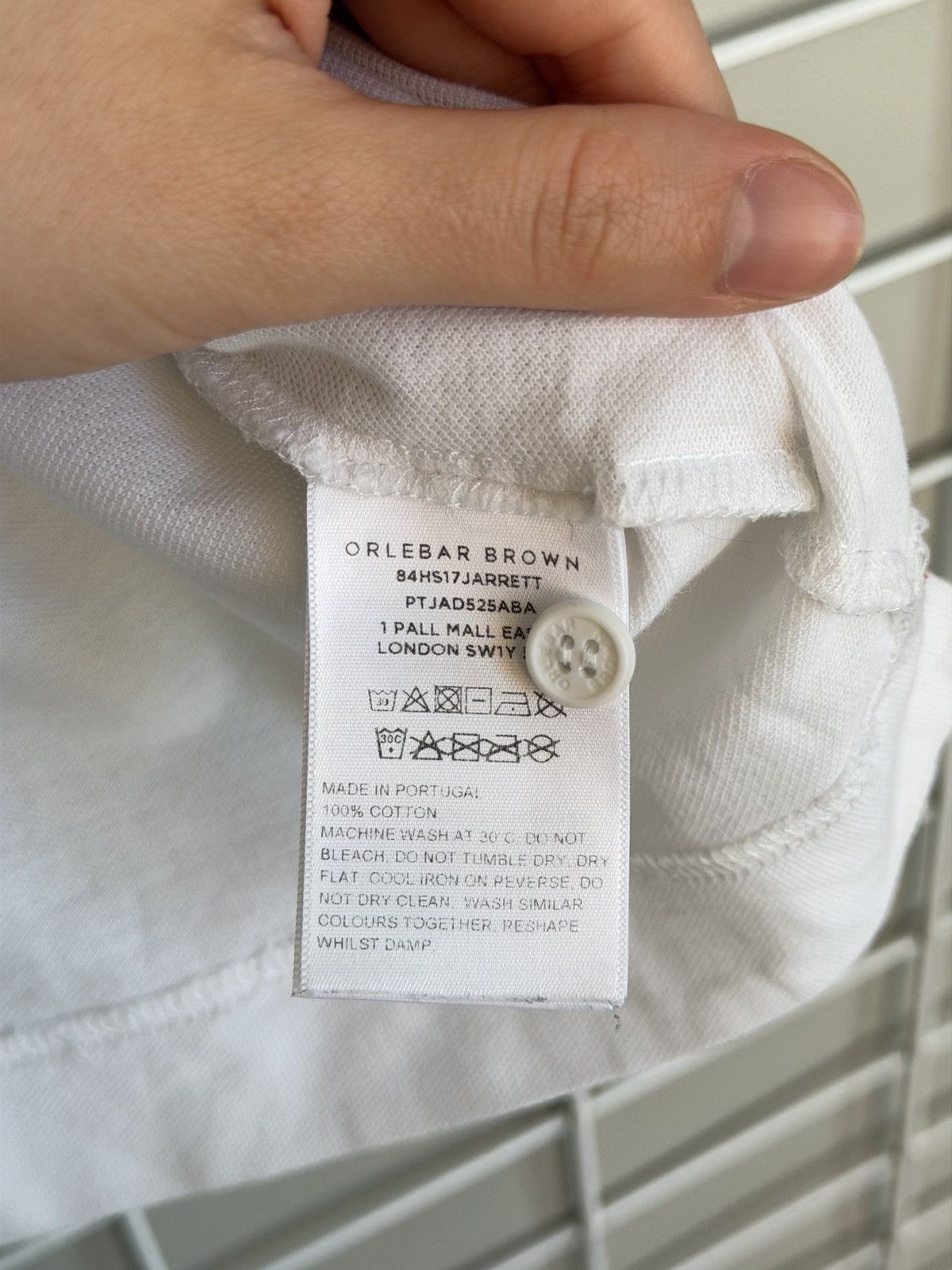 Orlebar Brown Orlebar Brown Jarrett Pique Polo Shirt Mens Size M Size US M / EU 48-50 / 2 - 12 Thumbnail