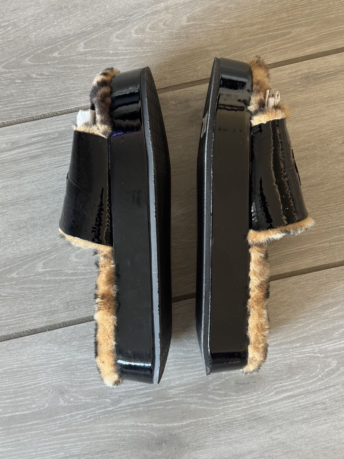 Chrome Hearts Chrome hearts Slip n’ Slide Leopard Platform Slides 41 CH Size US 8 / EU 41 - 6 Thumbnail