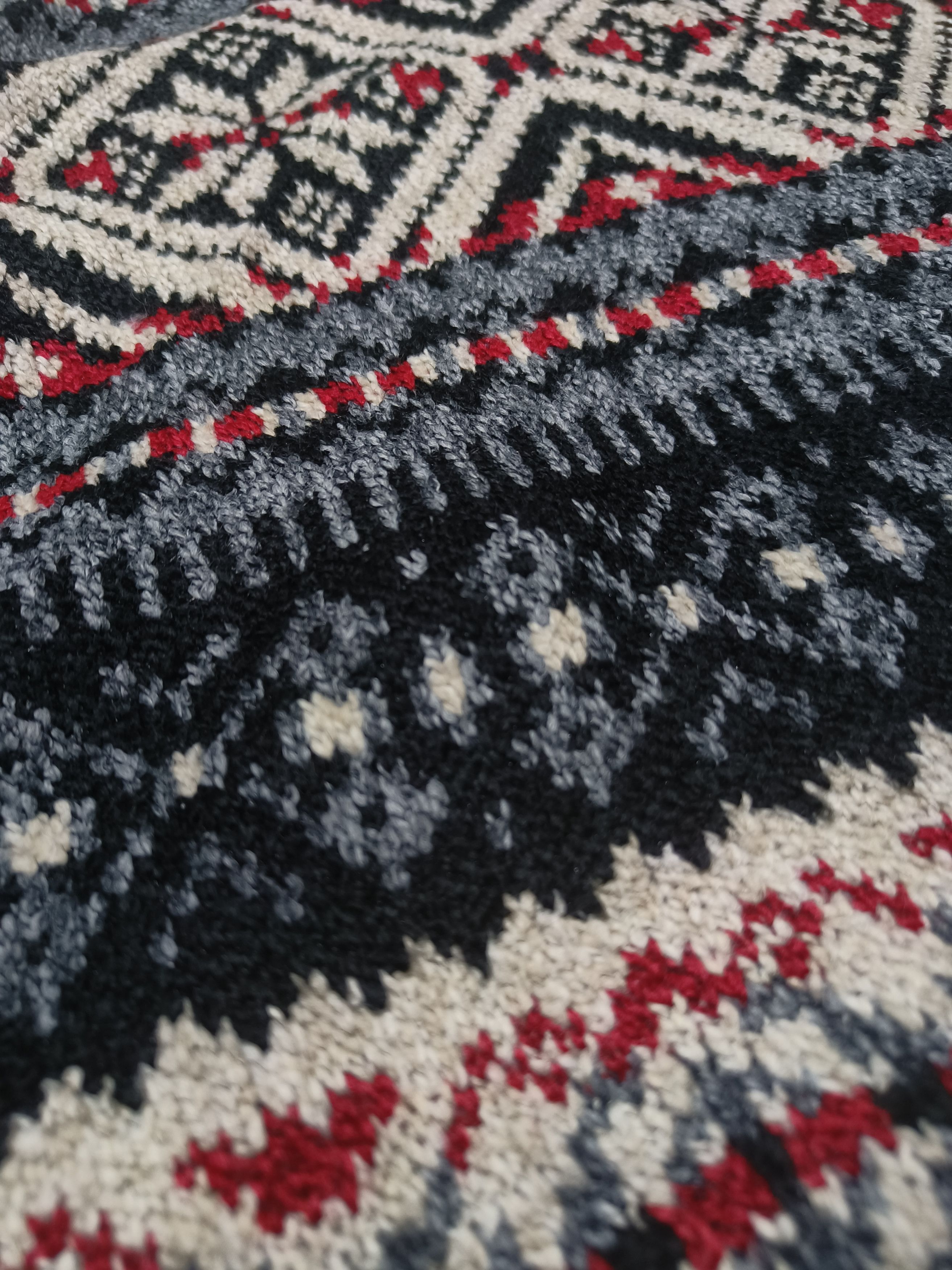 Basic Editions Vintage 80s BASIC EDITIONS Ethnic Pattern Knit Sweater Size XL / US 12-14 / IT 48-50 - 7 Thumbnail