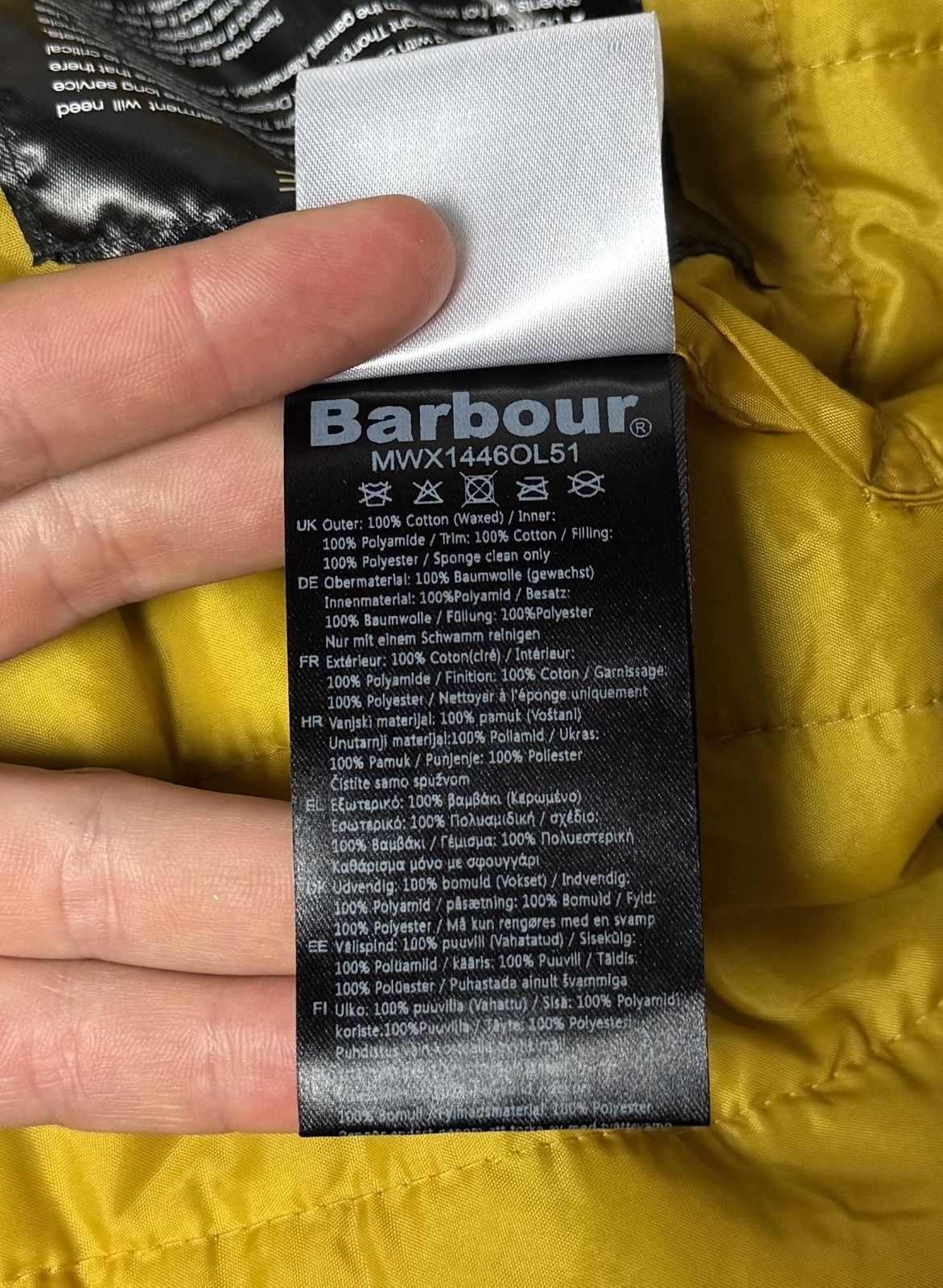 Barbour Barbour International Zip Up Hooded Wax Cotton Jacket Size US M / EU 48-50 / 2 - 15 Thumbnail