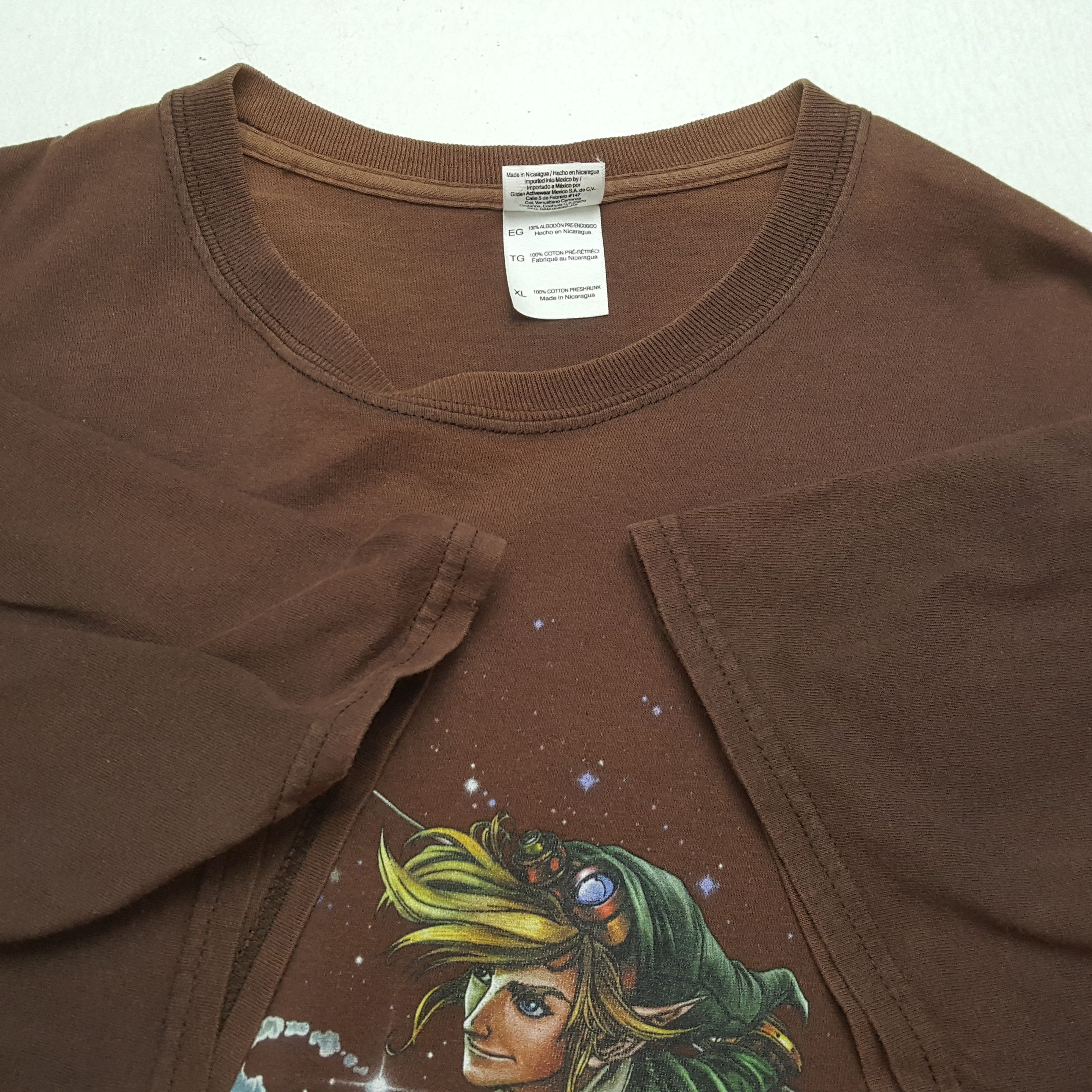 Playstation × The Game × Vintage Vintage THE LEGEND OF ZELDA PlayStation Games T-Shirts Size US XL / EU 56 / 4 - 6 Thumbnail