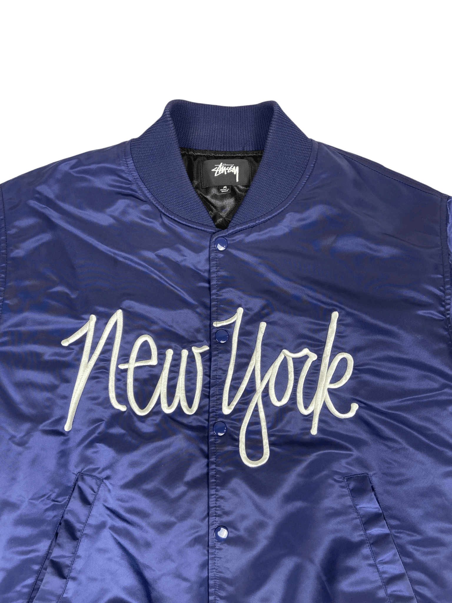 Stussy 2023SS New York CHAPTER SATIN JACKET Size US M / EU 48-50 / 2 - 2 Thumbnail