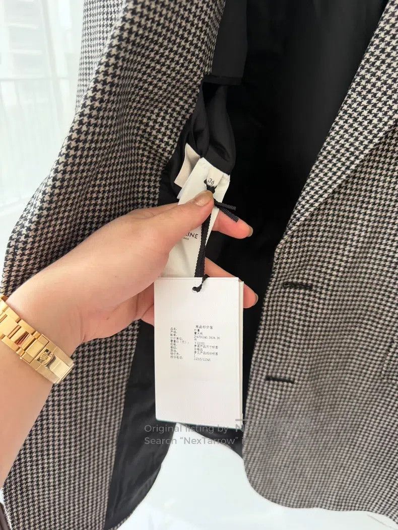Celine CELINE Houndstooth Suit Size XS / US 0-2 / IT 36-38 - 6 Thumbnail