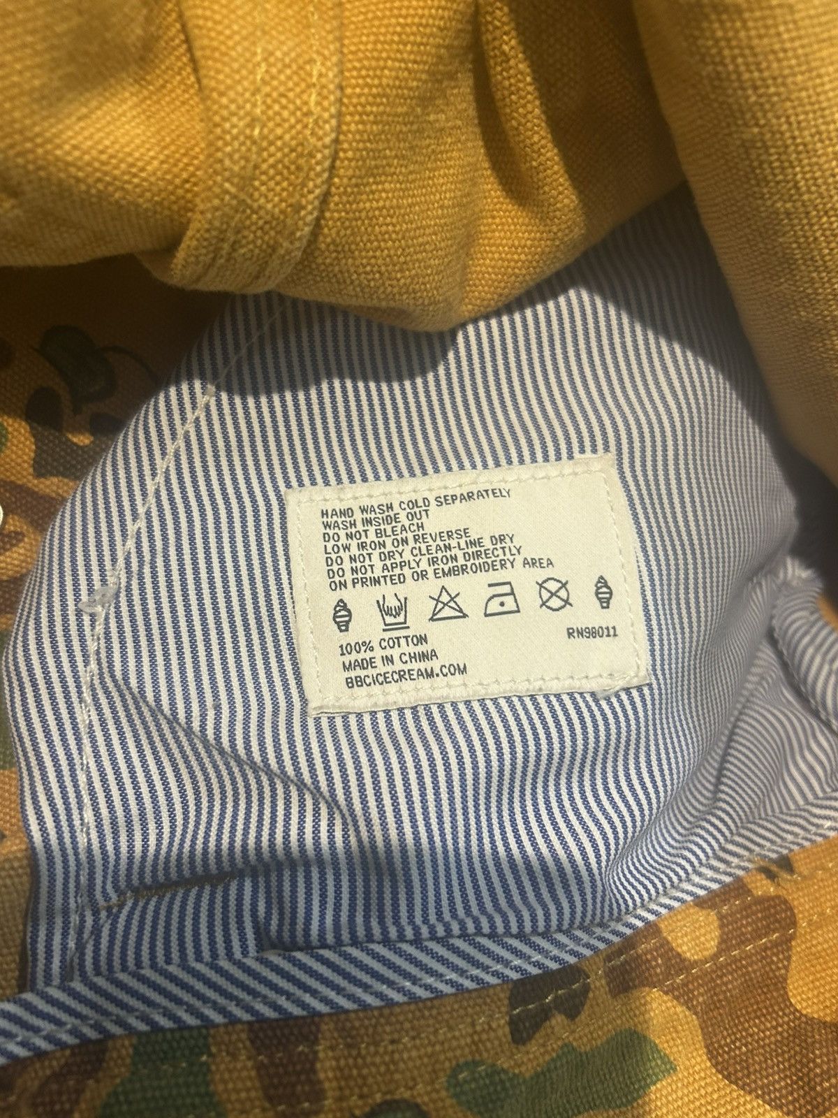 Billionaire Boys Club BILLIONAIRE BOYS CLUB CAMO CARGO PANTS Size US 36 / EU 52 - 6 Thumbnail