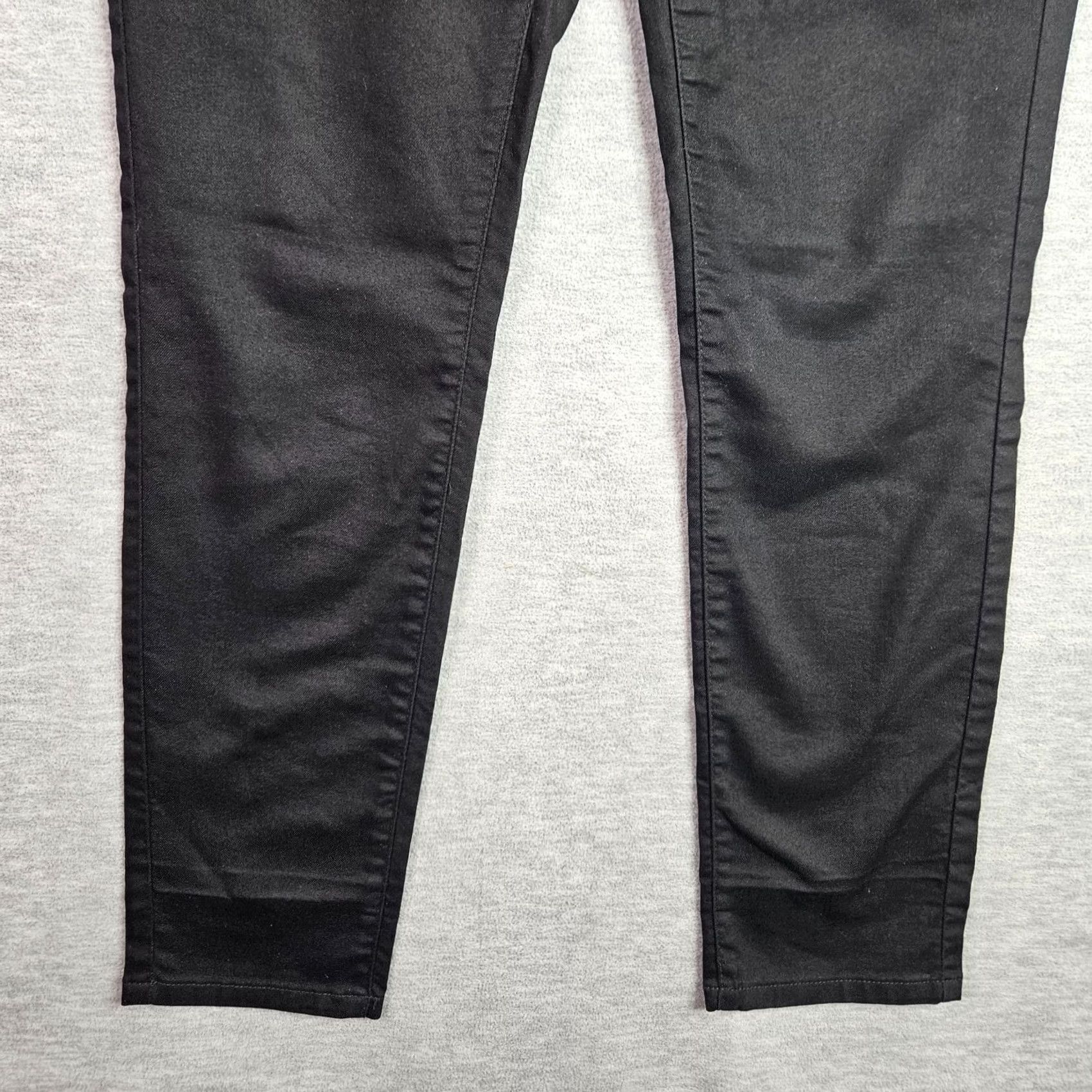 Prana prAna Black Skinny Jeans Women’s Mid-Rise Dark Wash Size 8 Stretch Denim Jeans Womens Mid-Rise Dark Black 8 Skinny Denim Stretch Size 30" / US 8 / IT 44 - 3 Thumbnail