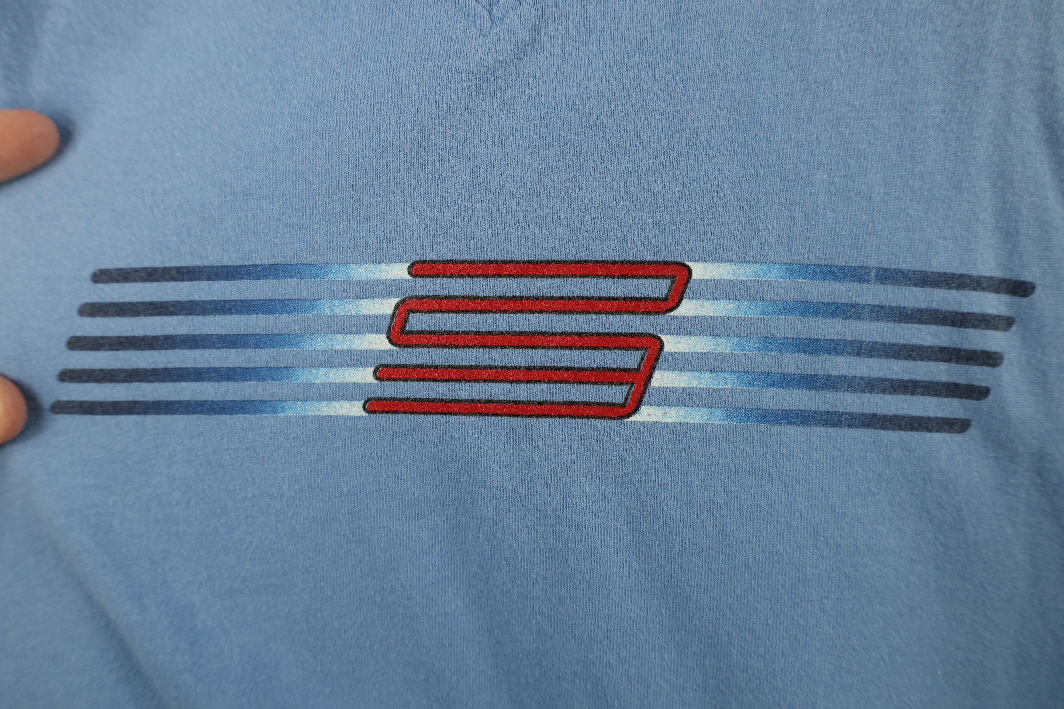 Nike Vintage Y2K Nike Air Jordan Long Sleve T-Shirt Blue USA Size US XL / EU 56 / 4 - 8 Thumbnail