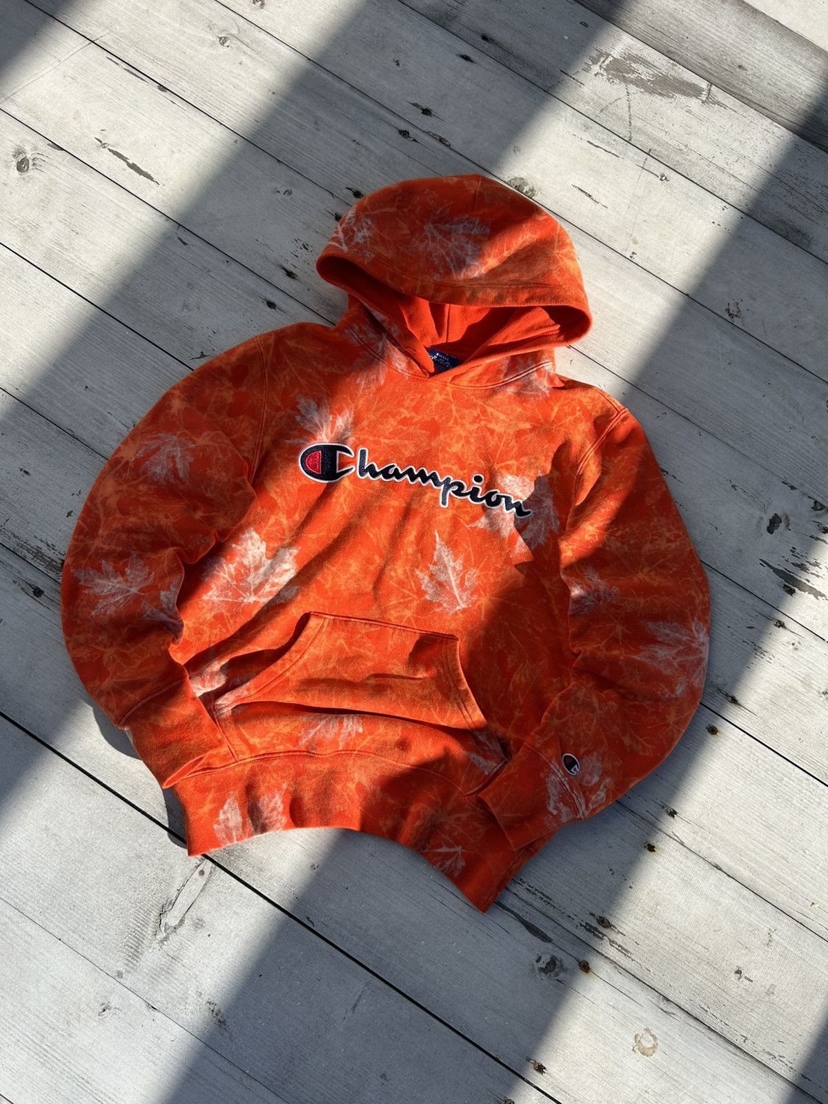 Champion Handmade hoodie champion vintage custom real tree y2k Size S / US 4 / IT 40 - 9 Thumbnail