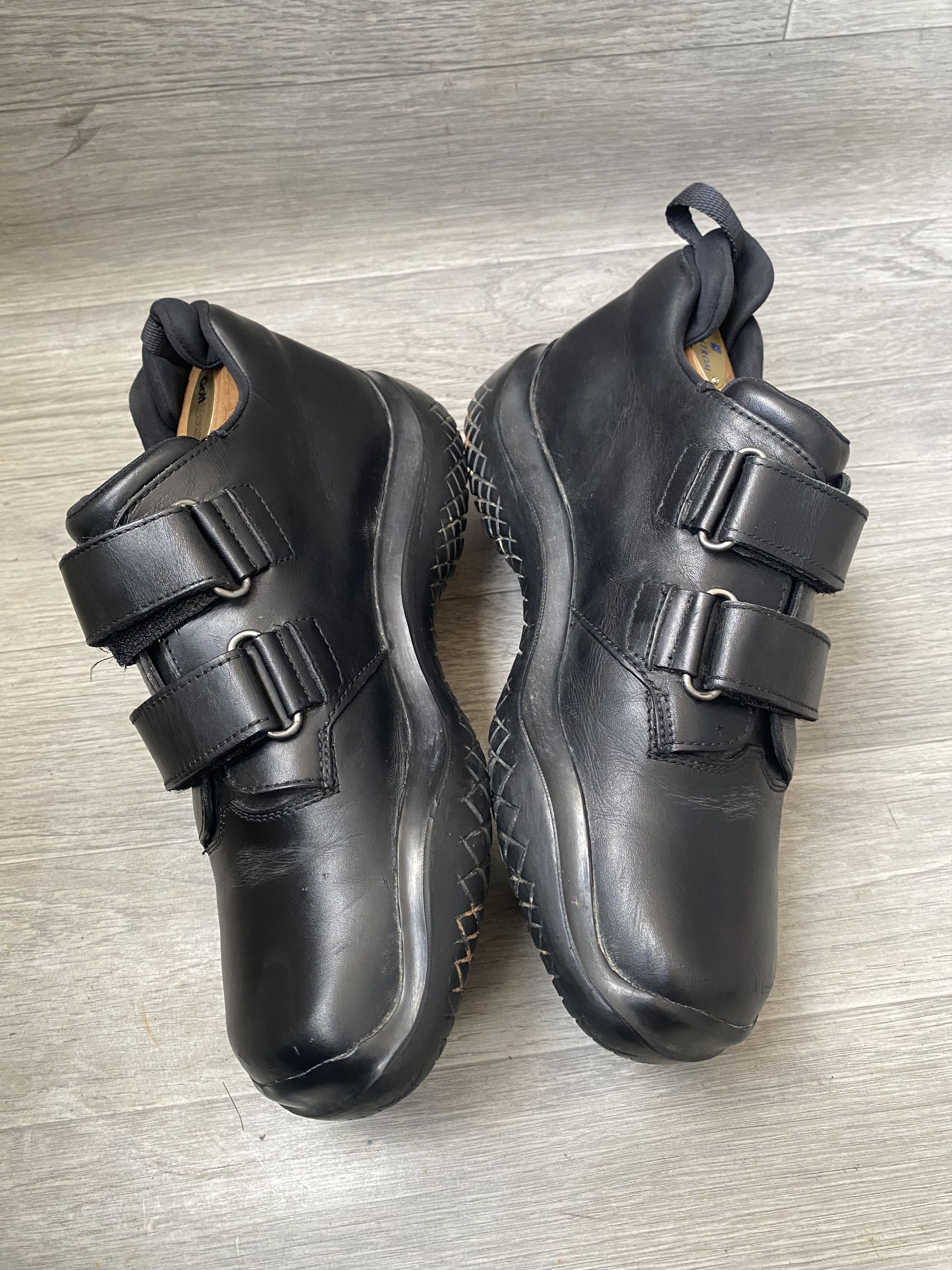 Prada FW 1999 Prada chunky square toe derby strappy shoes Size US 7.5 / EU 40-41 - 10 Thumbnail