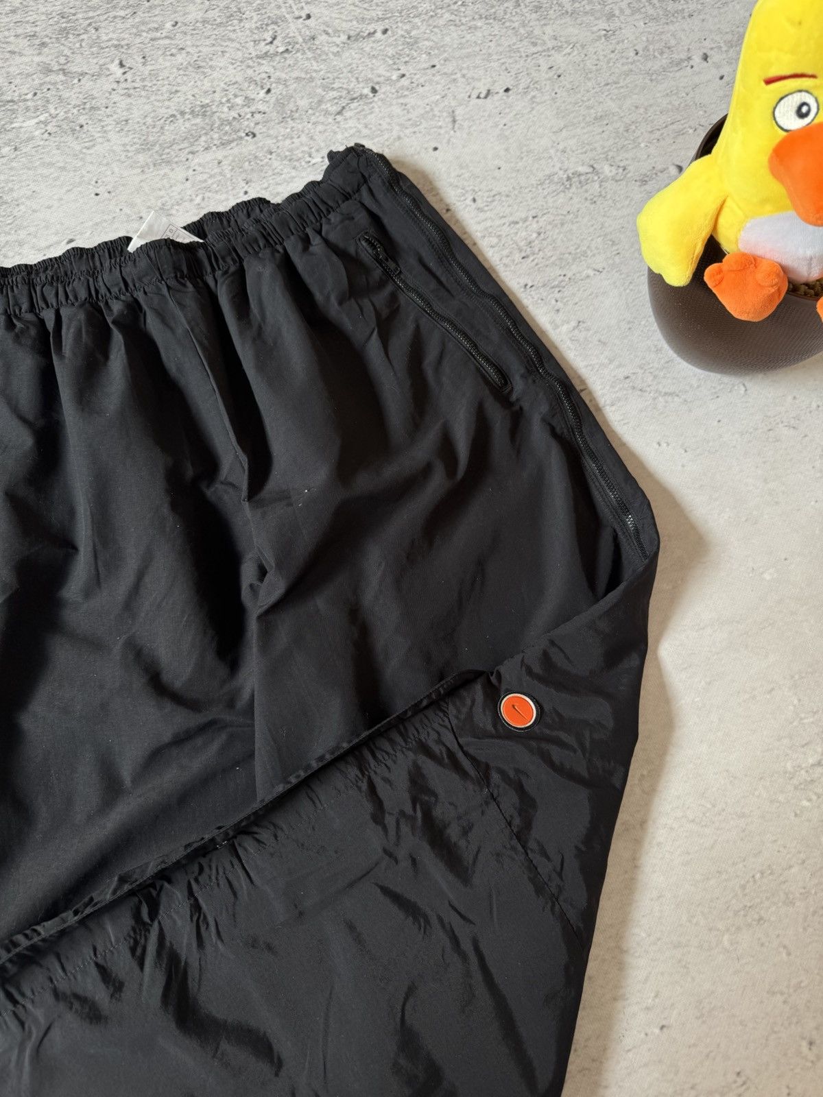 Nike × Vintage NIKE NYLON VINTAGE Y2K OVERSIZE BAGGY FIT PANTS SWEATPANTS Size US 34 / EU 50 - 7 Thumbnail
