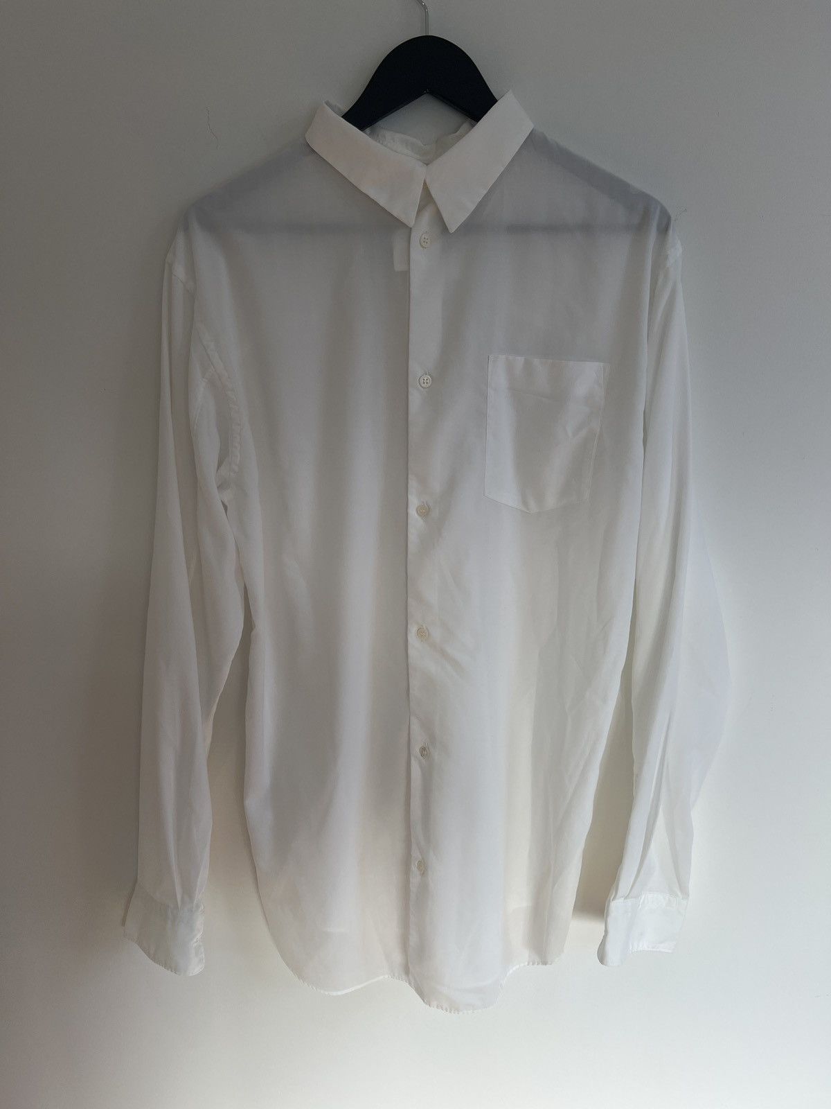 Comme des Garcons Black Comme Des Garcons BLACK reversed draped overshirt Size US XL / EU 56 / 4 - 3 Thumbnail