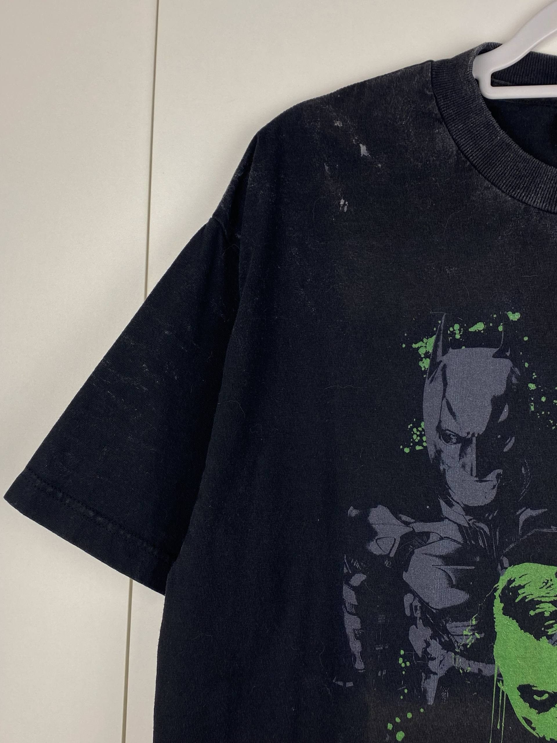 DC Comics Vintage Dark Knight x Joker 2008 Graphic Promo Tee Size US L / EU 52-54 / 3 - 2 Thumbnail