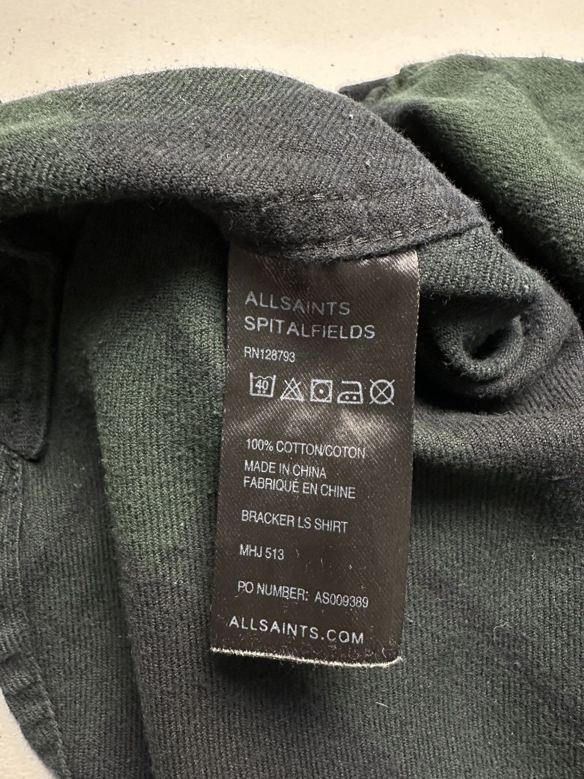 Allsaints AllSaints Vintage Button Up Shirt Flannel Check Size US M / EU 48-50 / 2 - 8 Thumbnail