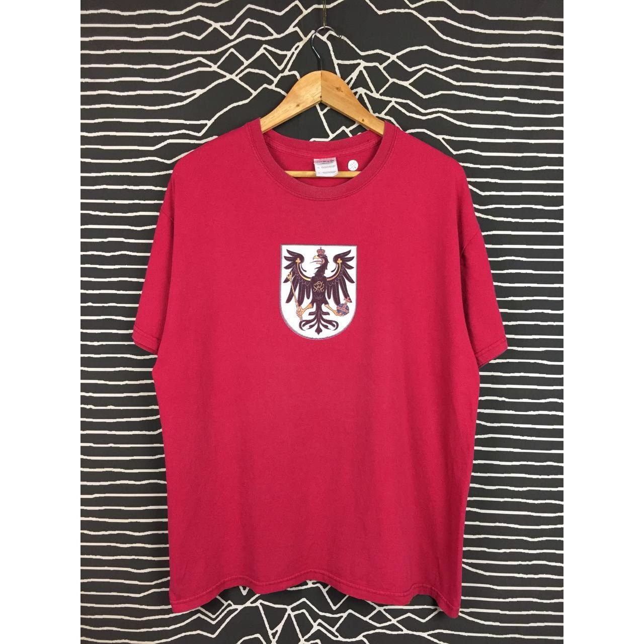 Gildan × Vintage Vtg Coat Of Arms Of The Kingdom of Prussia Crest Logo Tee Size US L / EU 52-54 / 3 - 1 Thumbnail