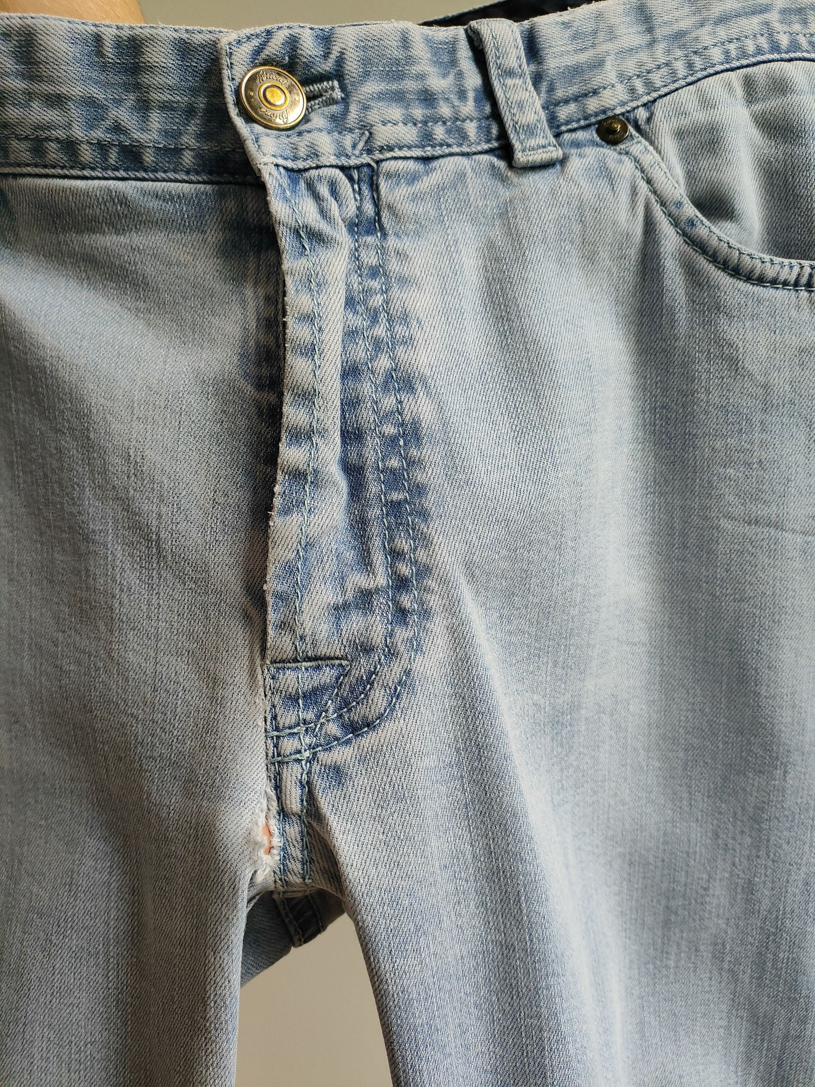 Brioni Brioni Meribel Regular Fit Light Blue Jeans Size US 37 - 4 Thumbnail