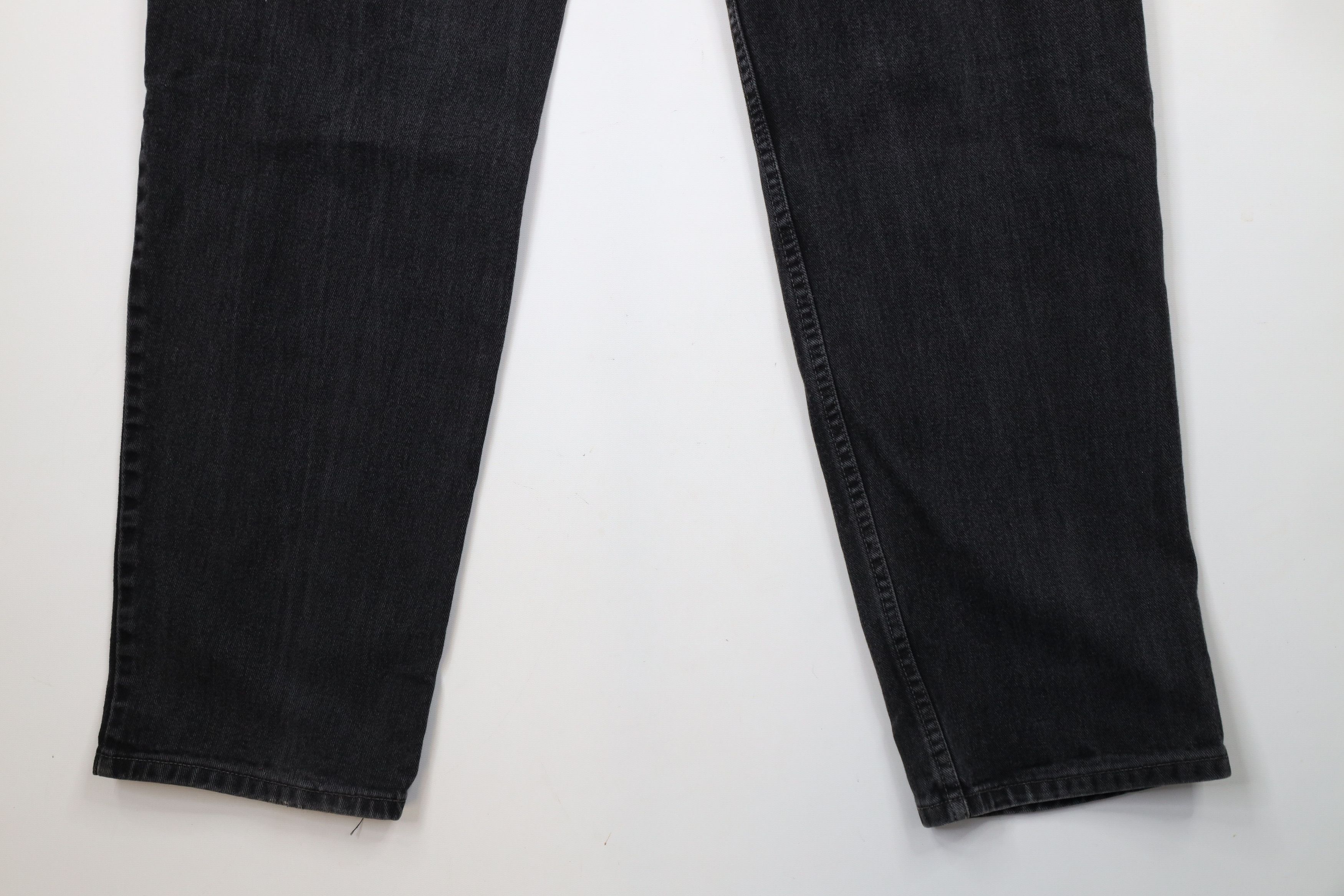 Levi's × Vintage Vintage 90s Levis 550 Relaxed Fit Denim Jeans Black Cotton Size US 36 / EU 52 - 13 Thumbnail