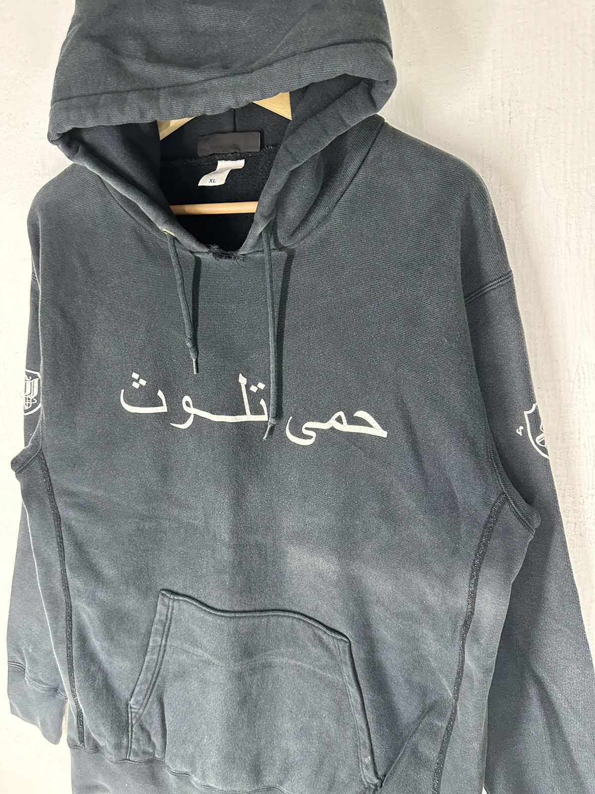 Vintage Vtg Infection Virus Hoodie Sweatshirt Size US L / EU 52-54 / 3 - 2 Thumbnail