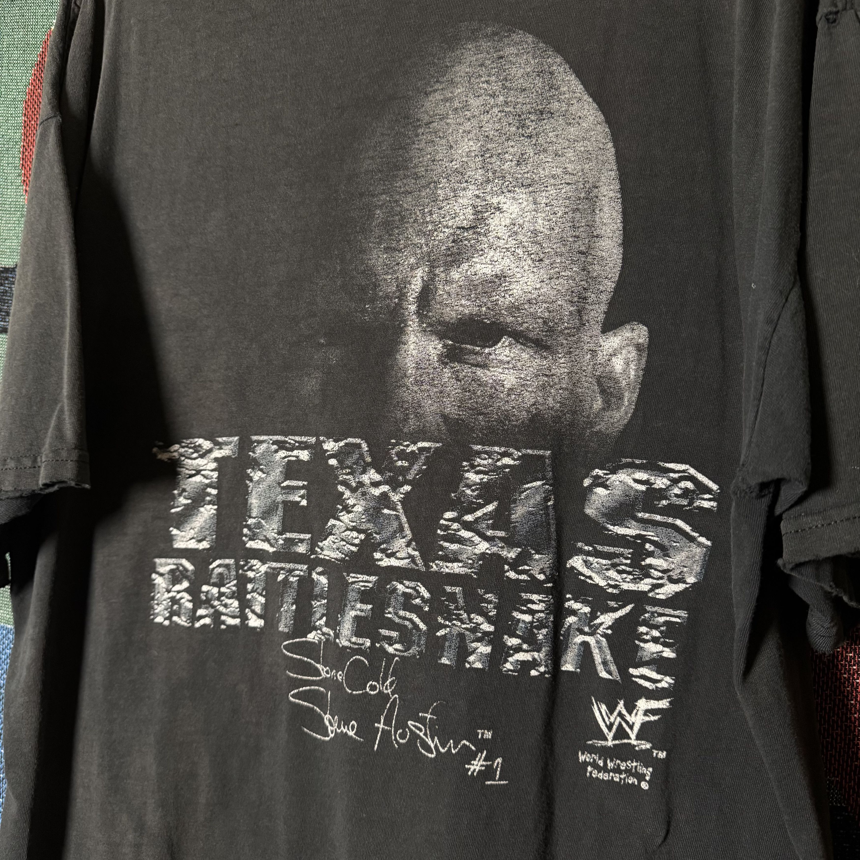 WWE Vintage 1999 WWE Stone Cold Texas Rattlesnake Tee Size US XL / EU 56 / 4 - 6 Thumbnail