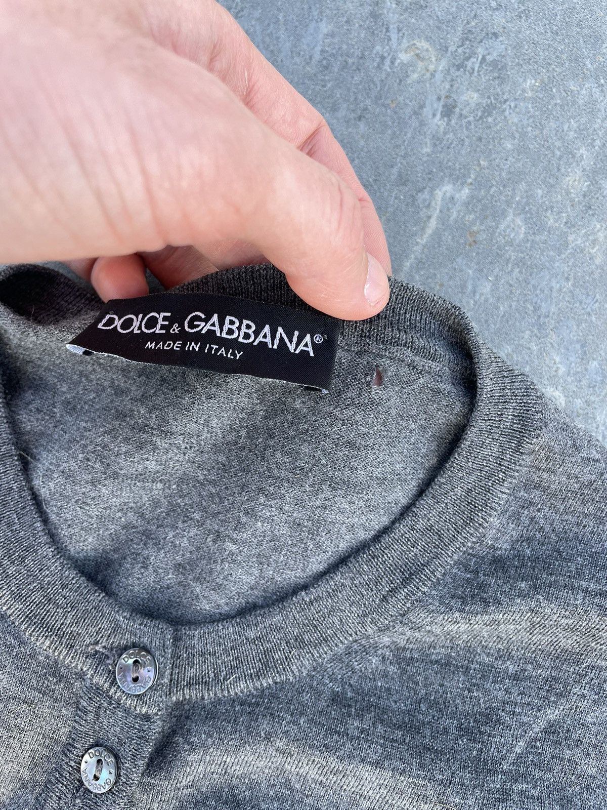 Dolce & Gabbana Vintage Dolce Gabbana Knit Y2K Pull Over Cardigan Luxury Size S / US 4 / IT 40 - 5 Thumbnail