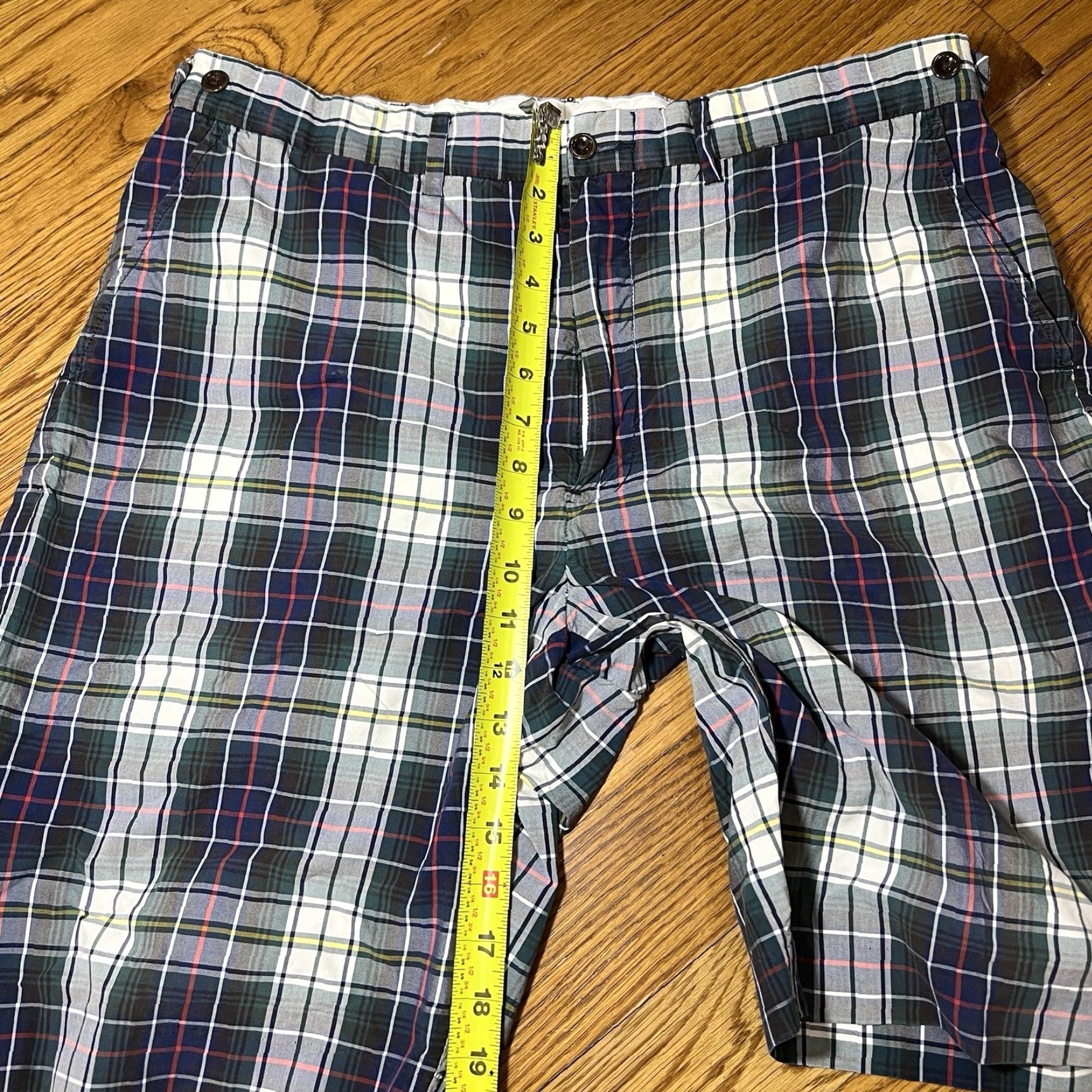 Polo Ralph Lauren VINTAGE Polo Ralph Lauren Tartan Plaid Golf Chino Shorts Mens 38x10 Casual Summer Preppy Size US M / EU 48-50 / 2 - 3 Thumbnail
