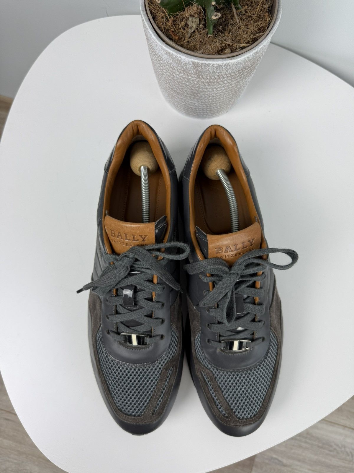 Bally Bally Ascar Sneackers Leather Suede Men Size US 9.5 / EU 42-43 - 7 Thumbnail
