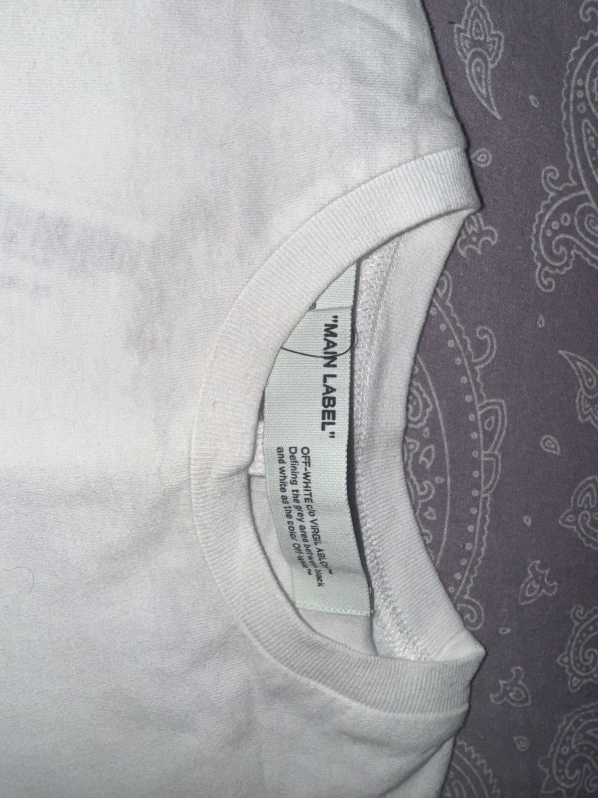 Off-White Off white logo long sleeve Size US XS / EU 42 / 0 - 3 Thumbnail