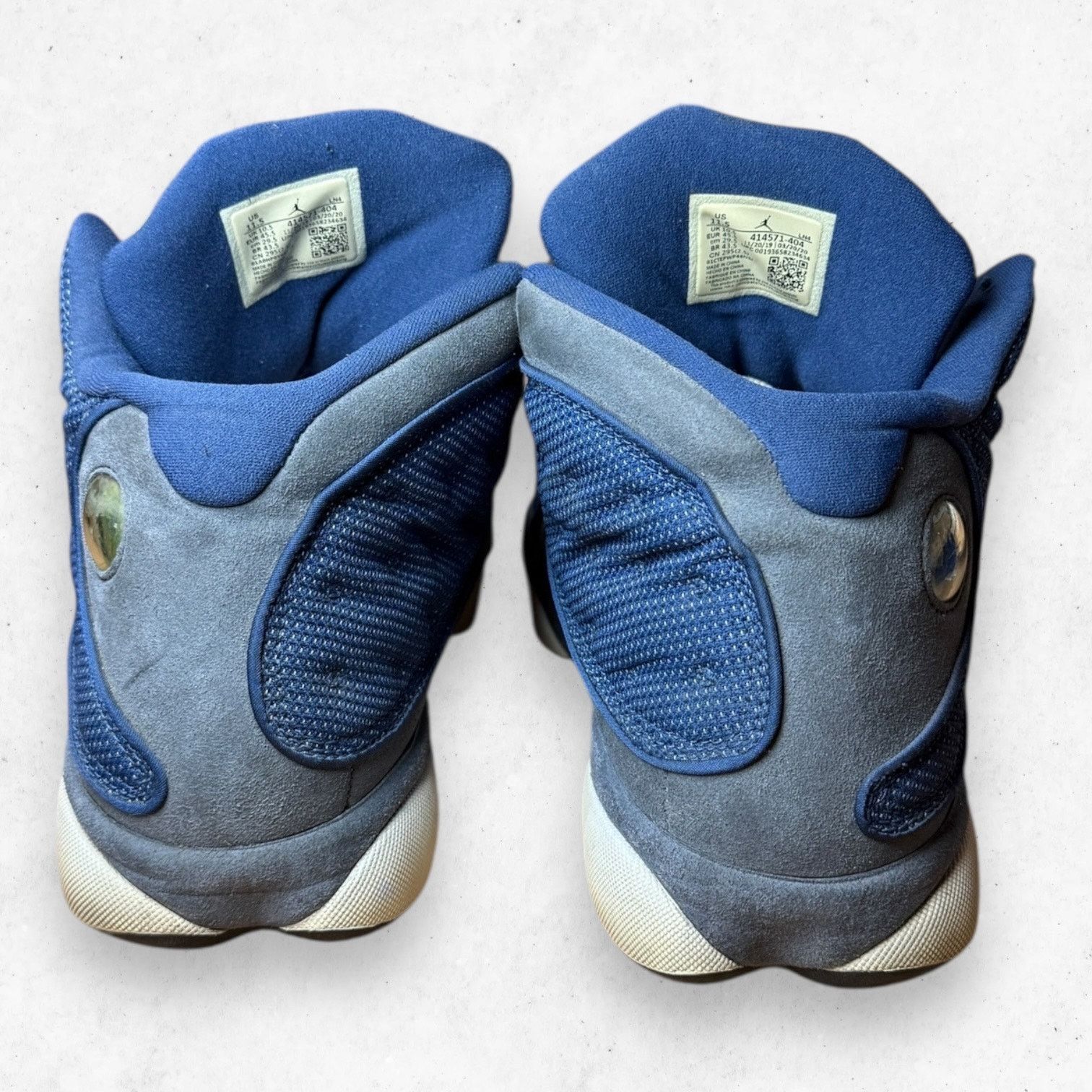 Jordan Brand Nike Air Jordan 13 OG 'Flint' 1998 men's 11.5 Grey Blue Size US 11.5 / EU 44-45 - 5 Thumbnail