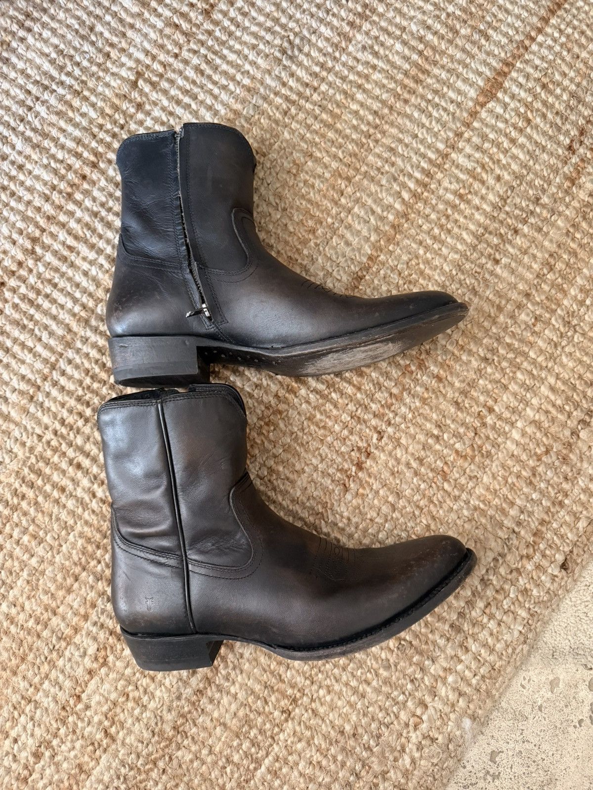 Frye FRYE Antique Black Boots Size US 10 / EU 43 - 3 Thumbnail
