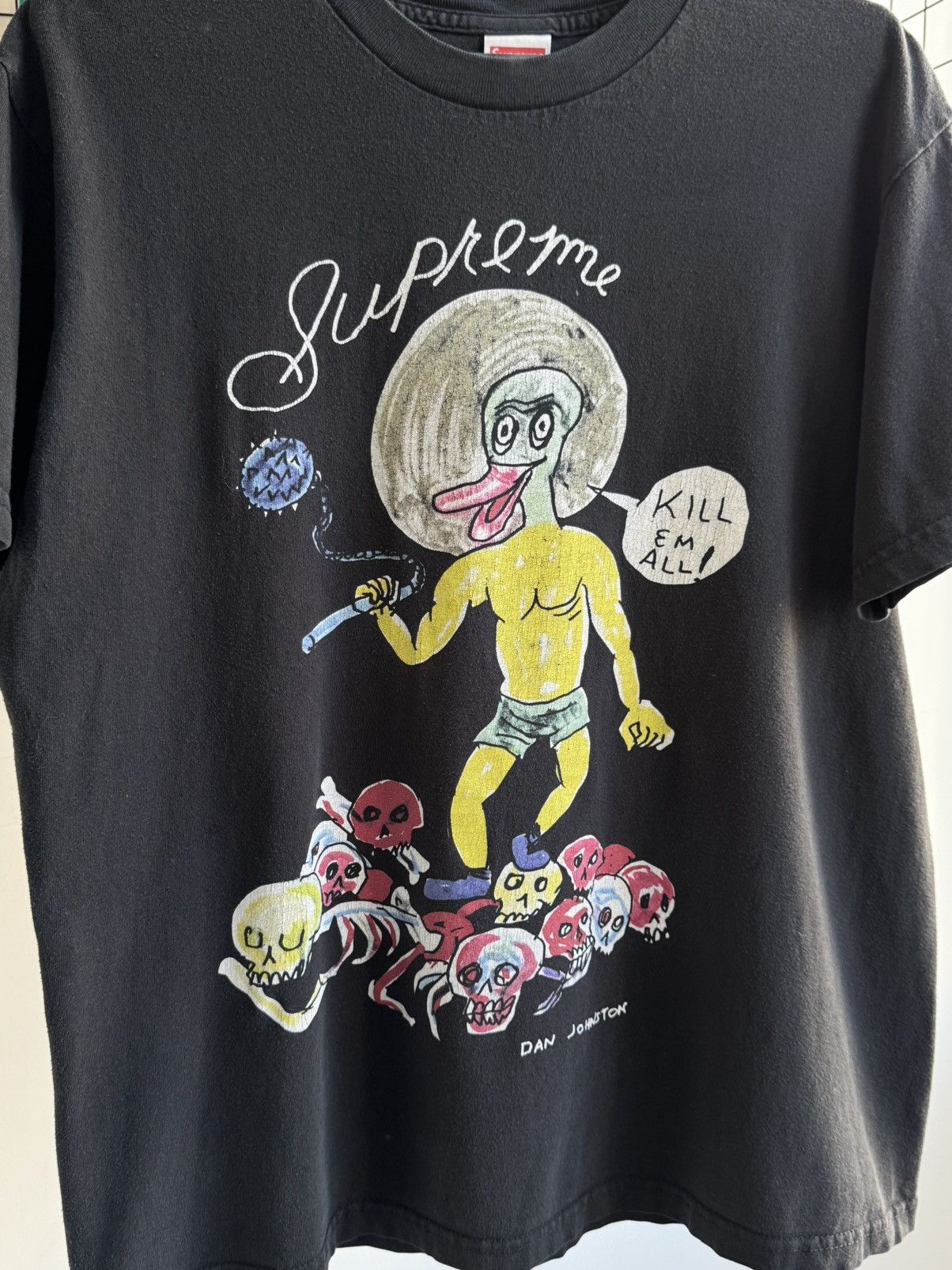 Supreme Supreme Dan Johnston "Kill em All" Tee Size US M / EU 48-50 / 2 - 2 Thumbnail